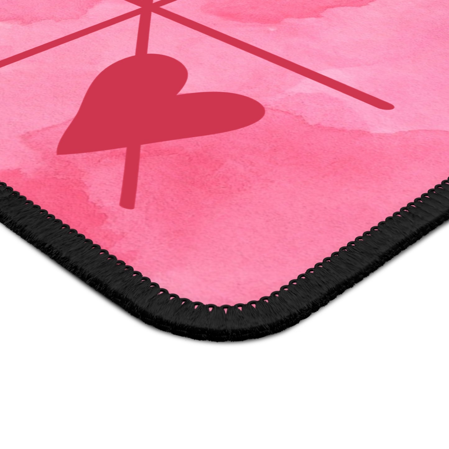 Tic-Tac-LOVE Mouse Pad – The Winning Move Is Always Heart
