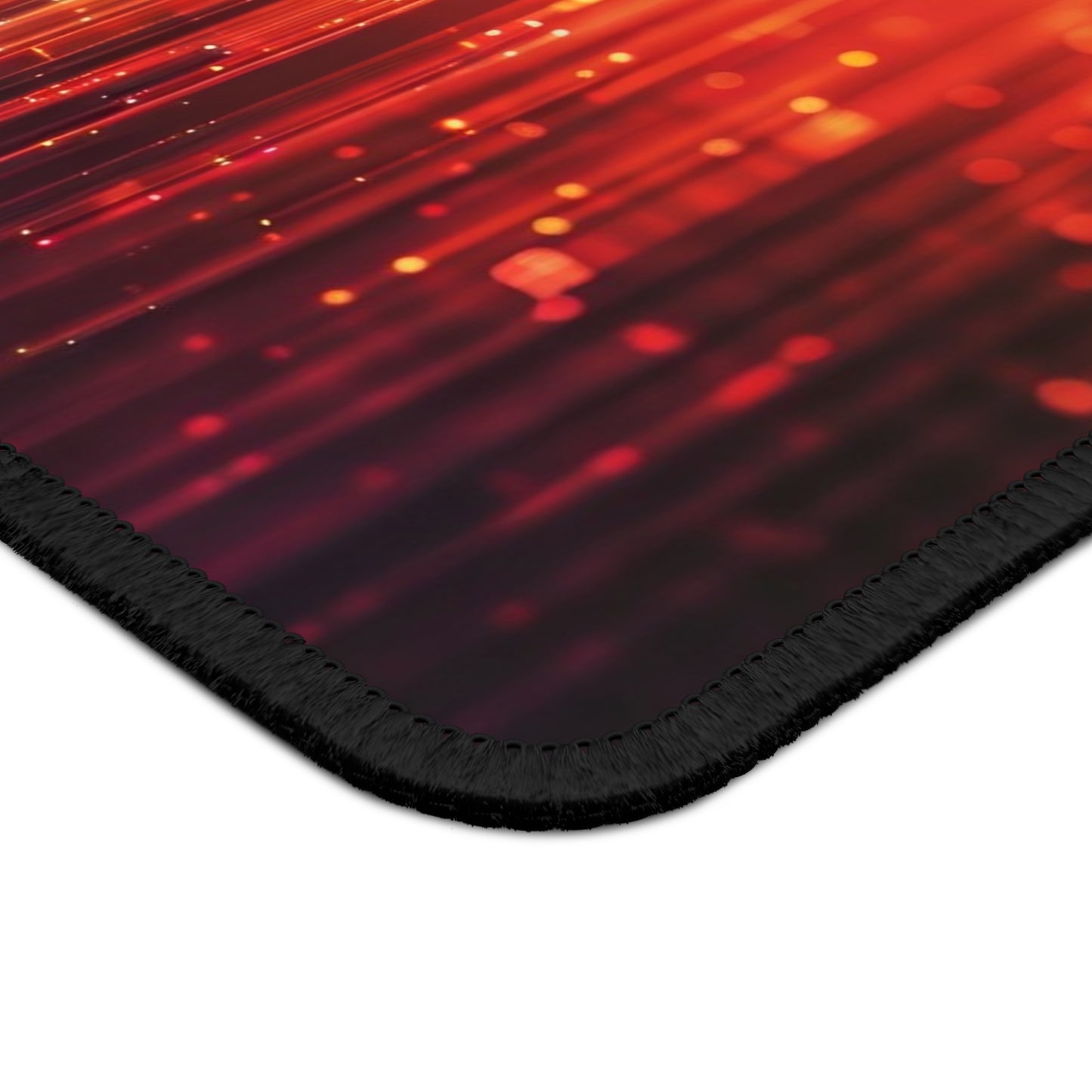Neon Ember Rush Mouse Pad – Blaze Through Clicks in Bold, Fiery Style