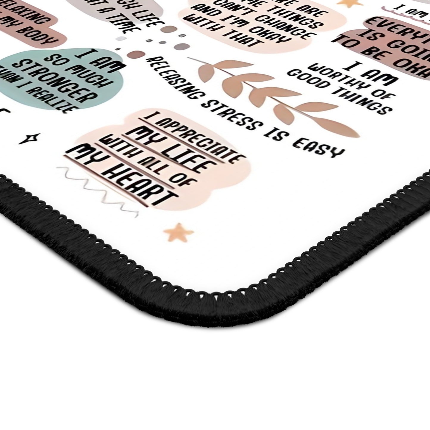 Positive Self-Love Mouse Pad – Empower Your Clicks with Kindness & Confidence