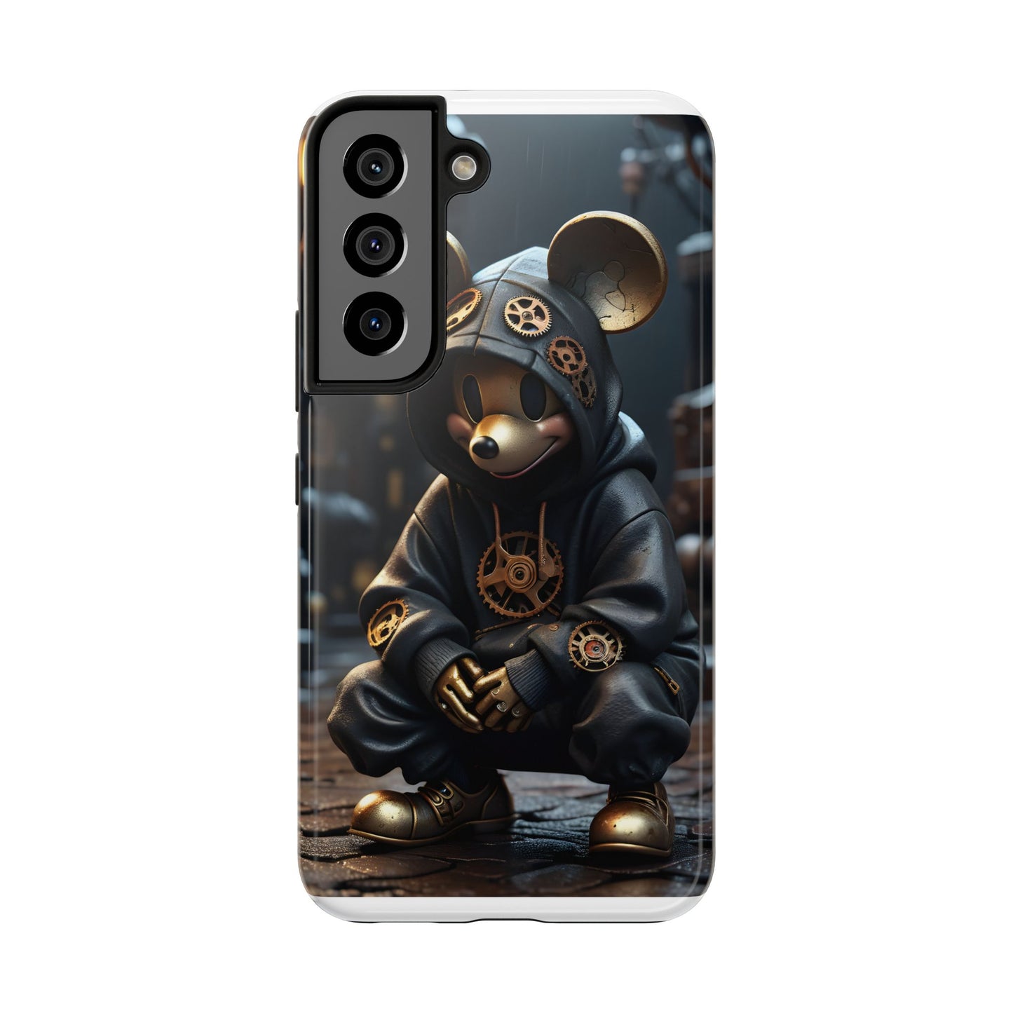 Steampunk Mickey Tough Phone Case - Durable & Stylish Phone Cover