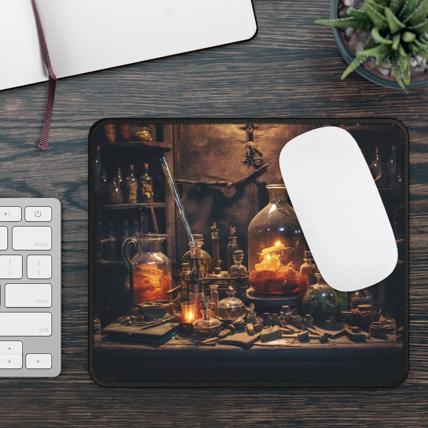 Potion Master's Lab Mouse Pad – Where Every Click Is a Catalyst