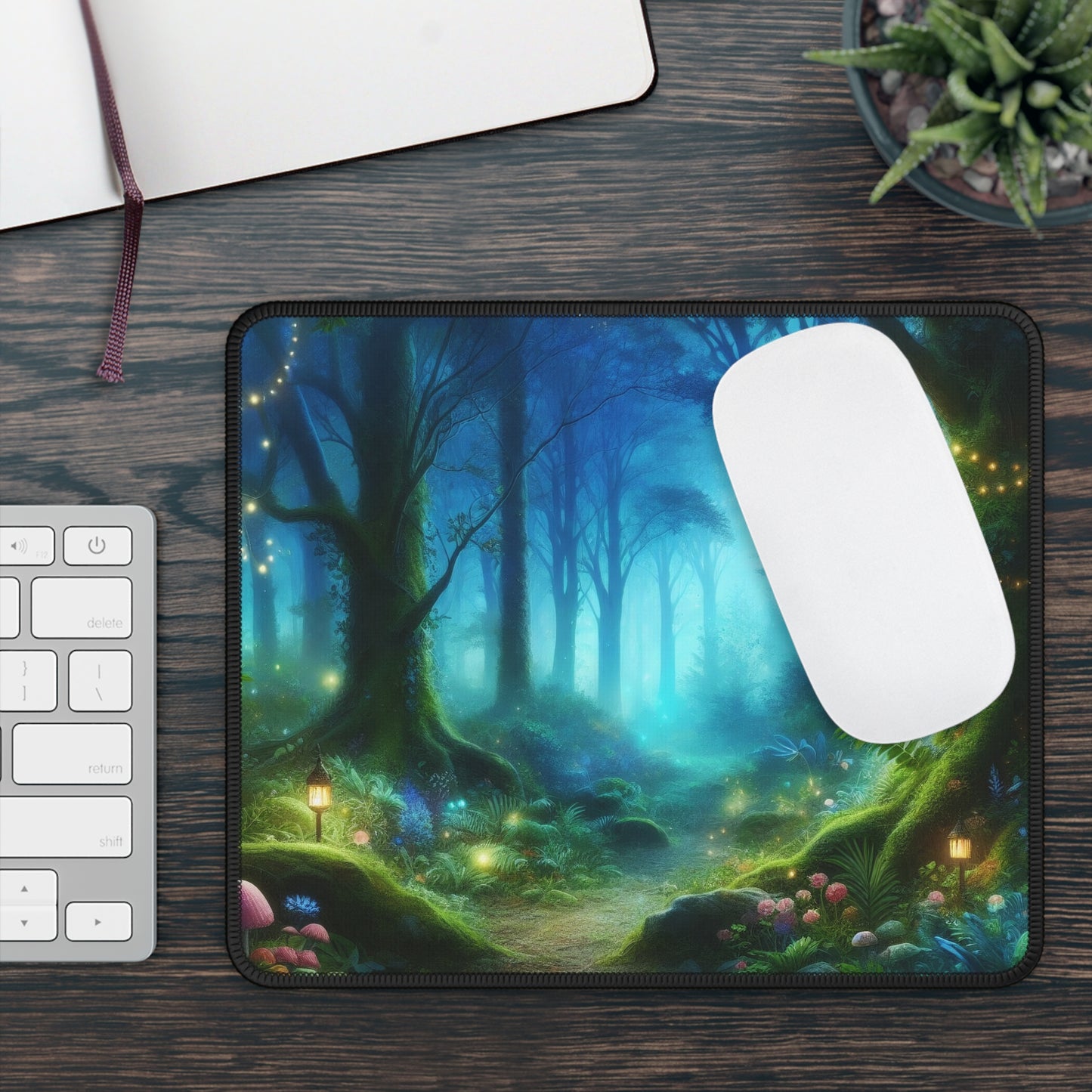 Enchanted Forest Mouse Pad – Step Into Magic With Every Click