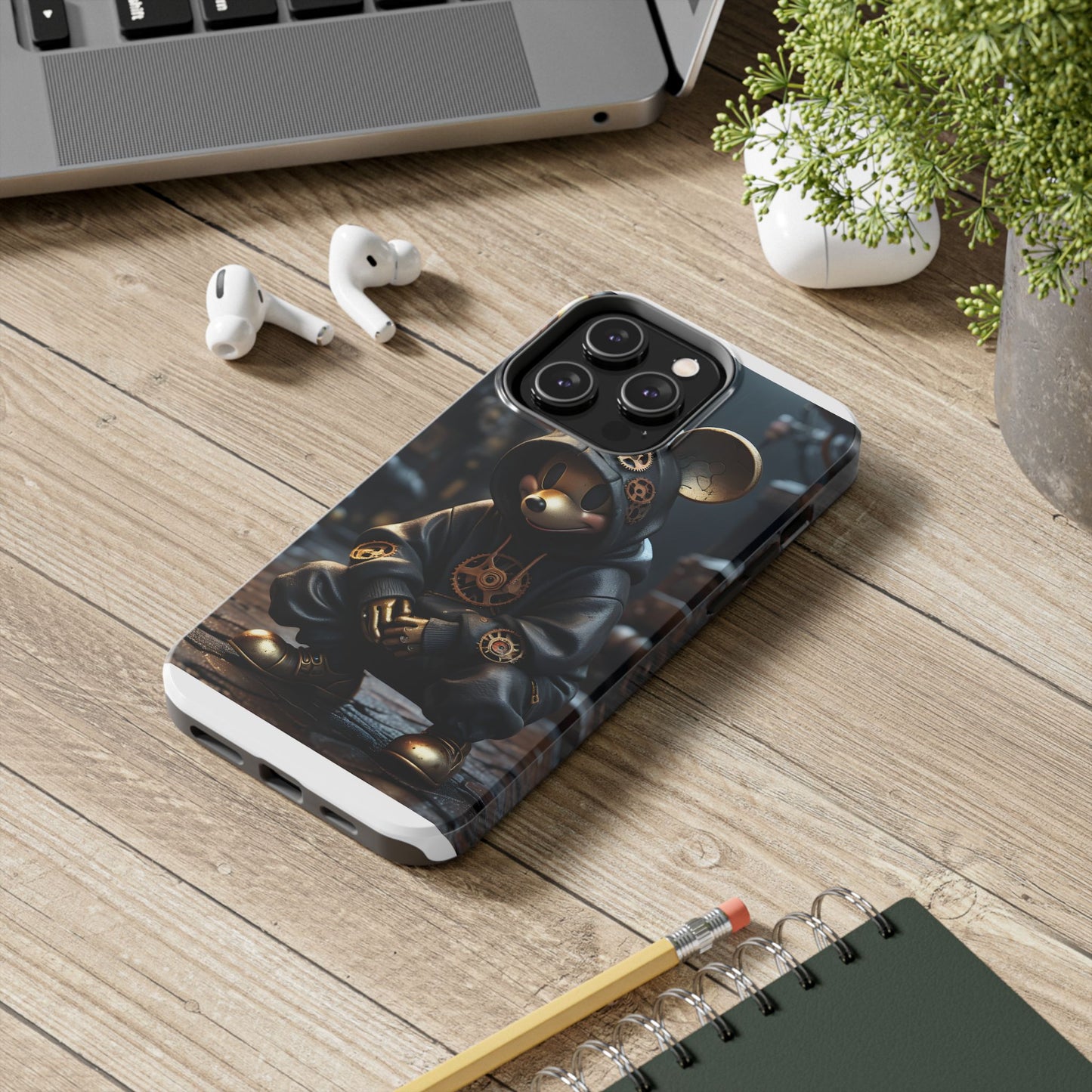 Steampunk Mickey Tough Phone Case - Durable & Stylish Phone Cover