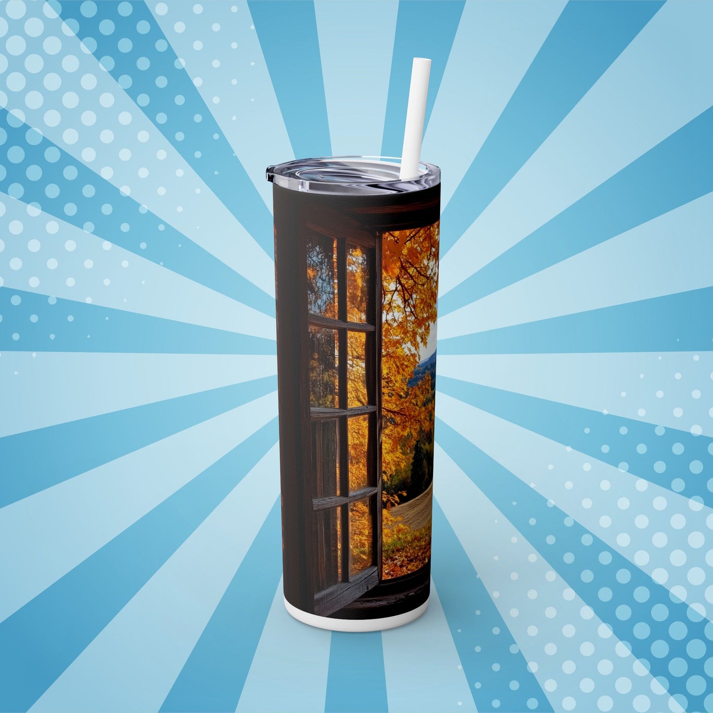 Golden Harvest Tumbler – Sip in the Spirit of Fall