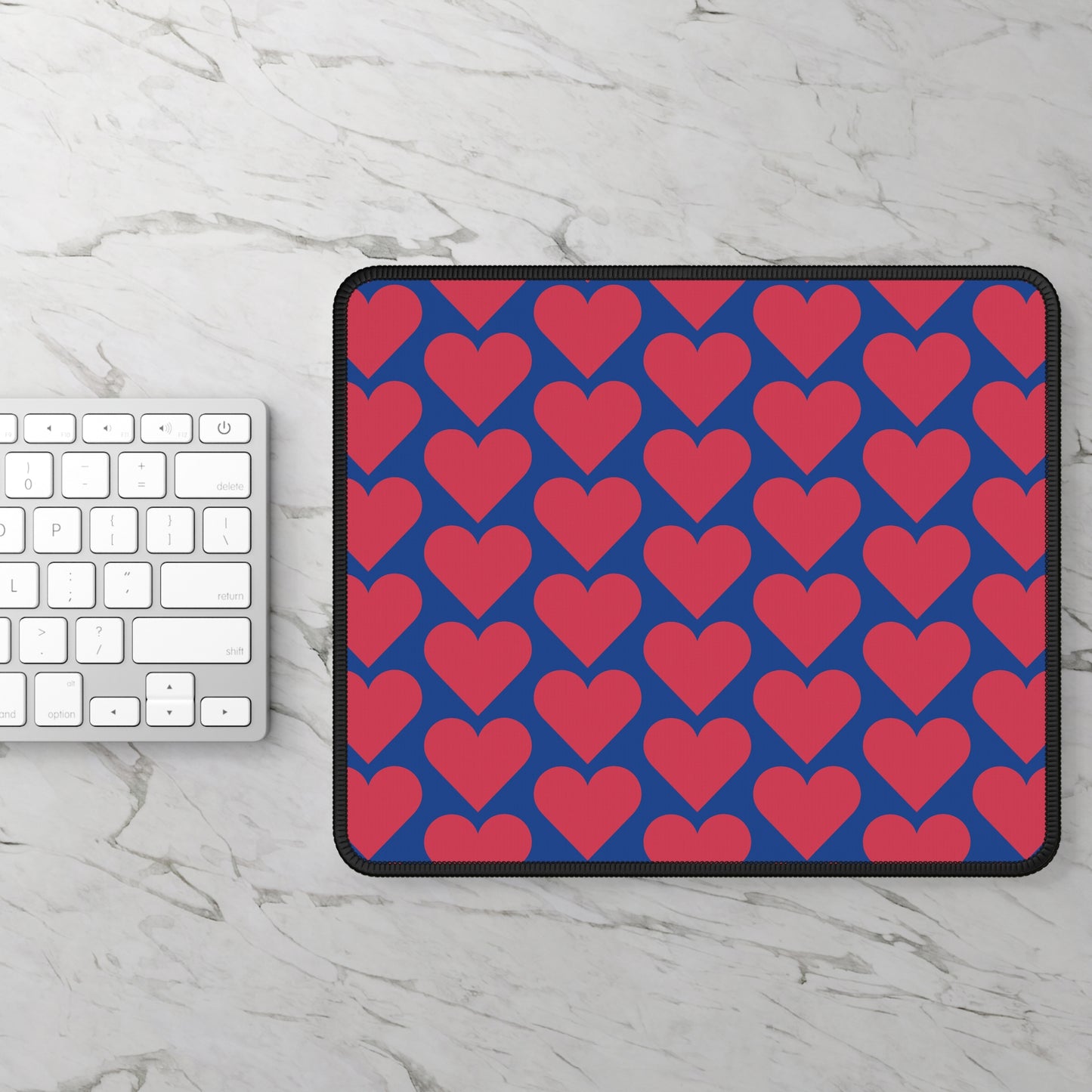 Power of Love Mouse Pad – Patterned with Passion, Built for Performance