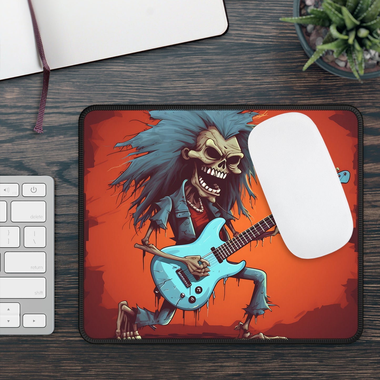 Scream Strings Mouse Pad – Shred Loud, Rot Proud