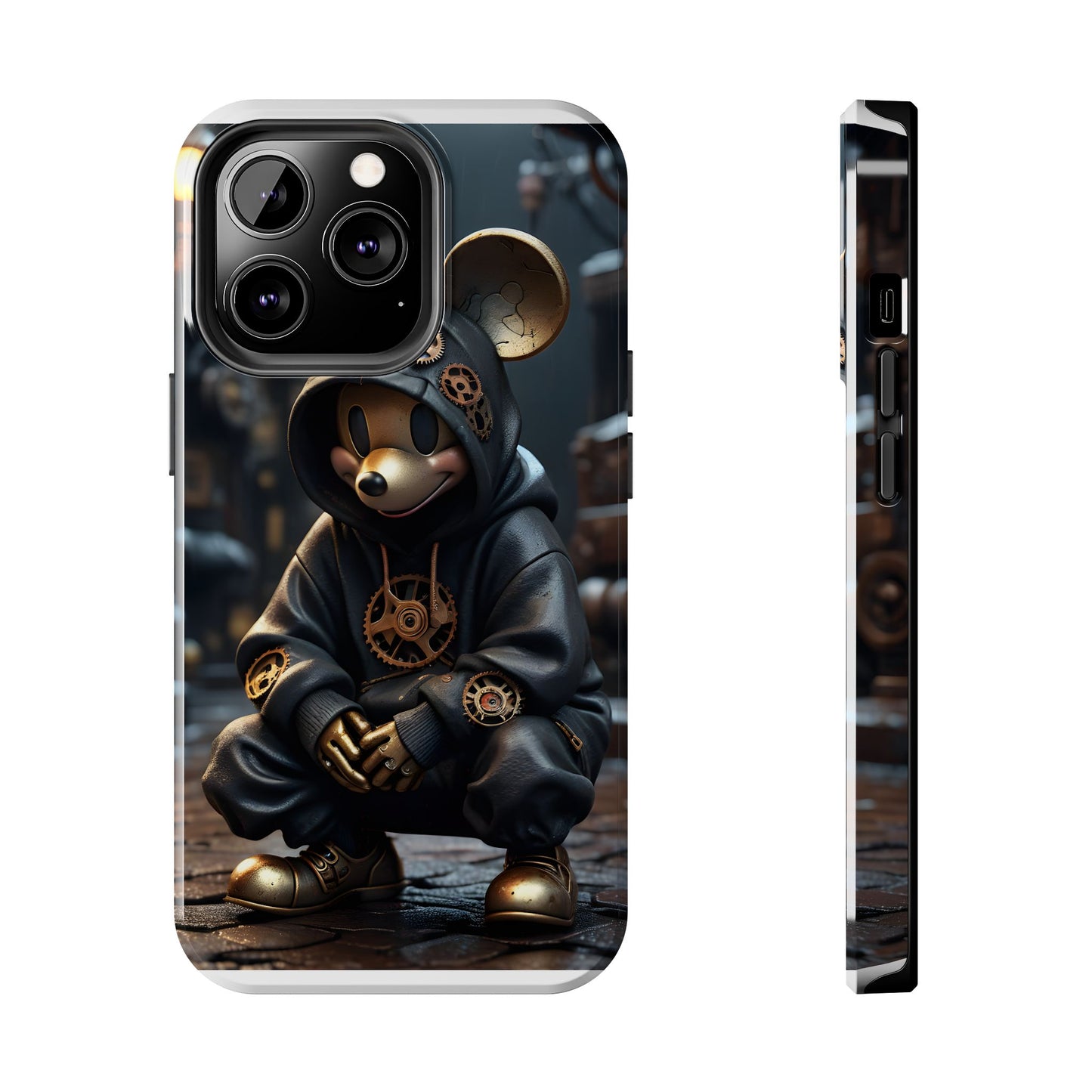 Steampunk Mickey Tough Phone Case - Durable & Stylish Phone Cover