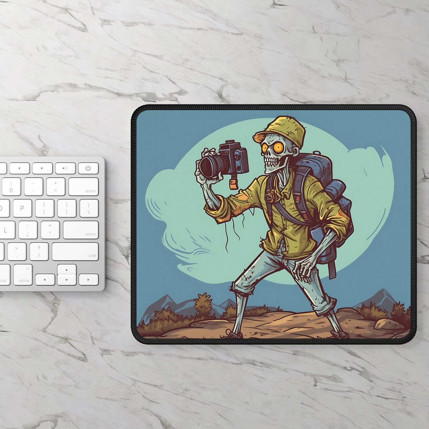 Dead Exposure Mouse Pad – Say Cheese, Then Scream