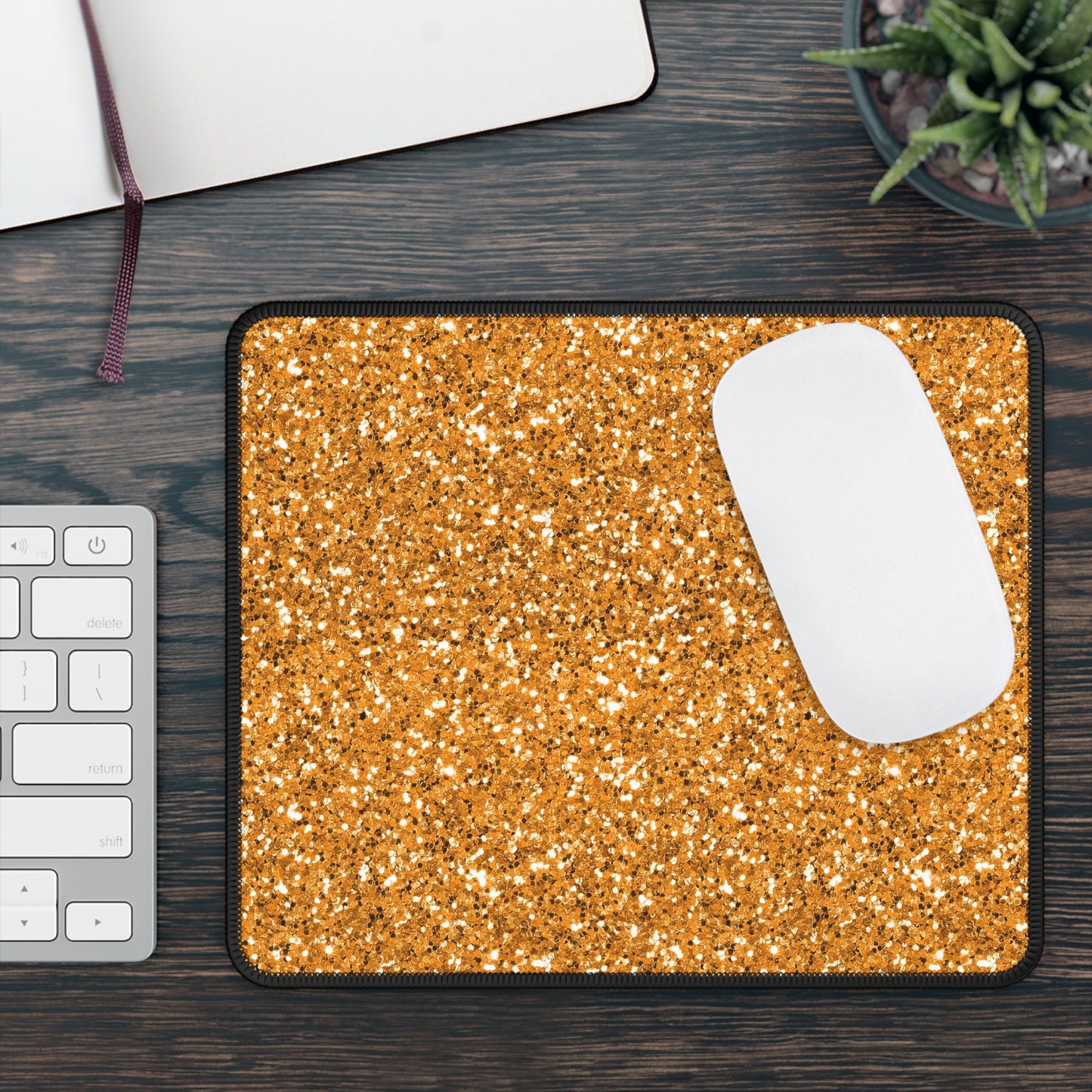 Chunky Glitter Mouse Pad – Sparkle While You Scroll
