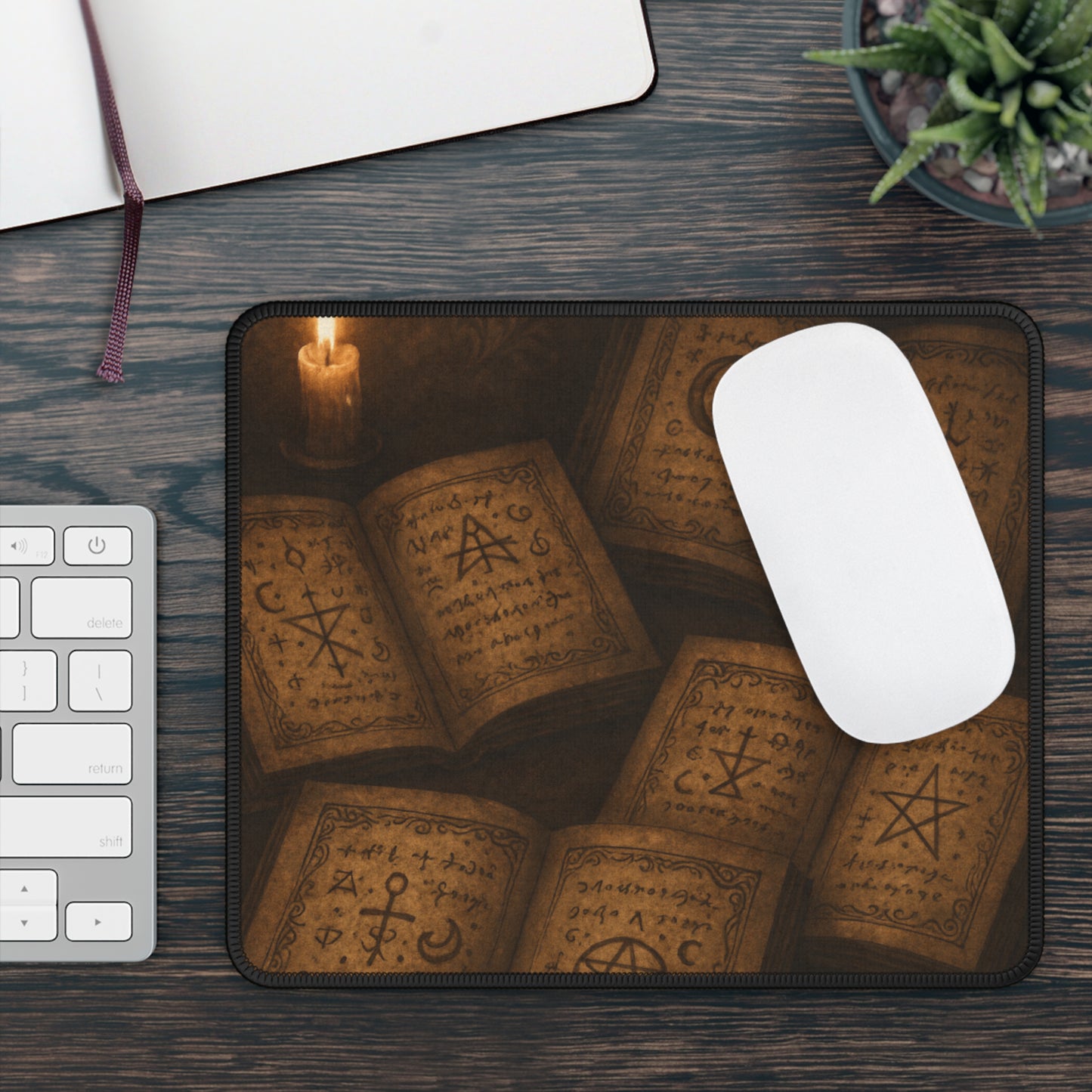 Grimoire of Shadows Mouse Pad – Cast Spells, Conquer Realms, Command Knowledge!