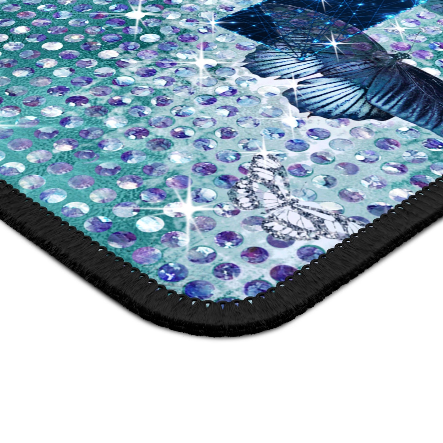 Butterfly Faith Sparkle Mouse Pad – Where Grace Takes Flight