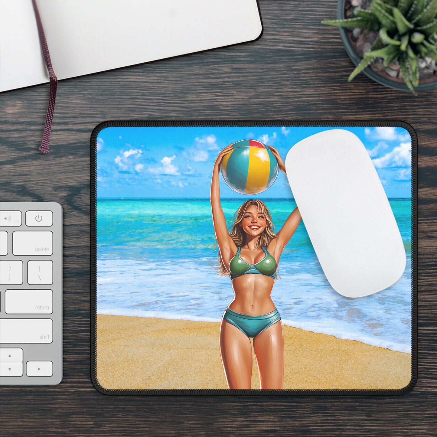 Sunshine Splash Mouse Pad – Summer Vibes in Every Click