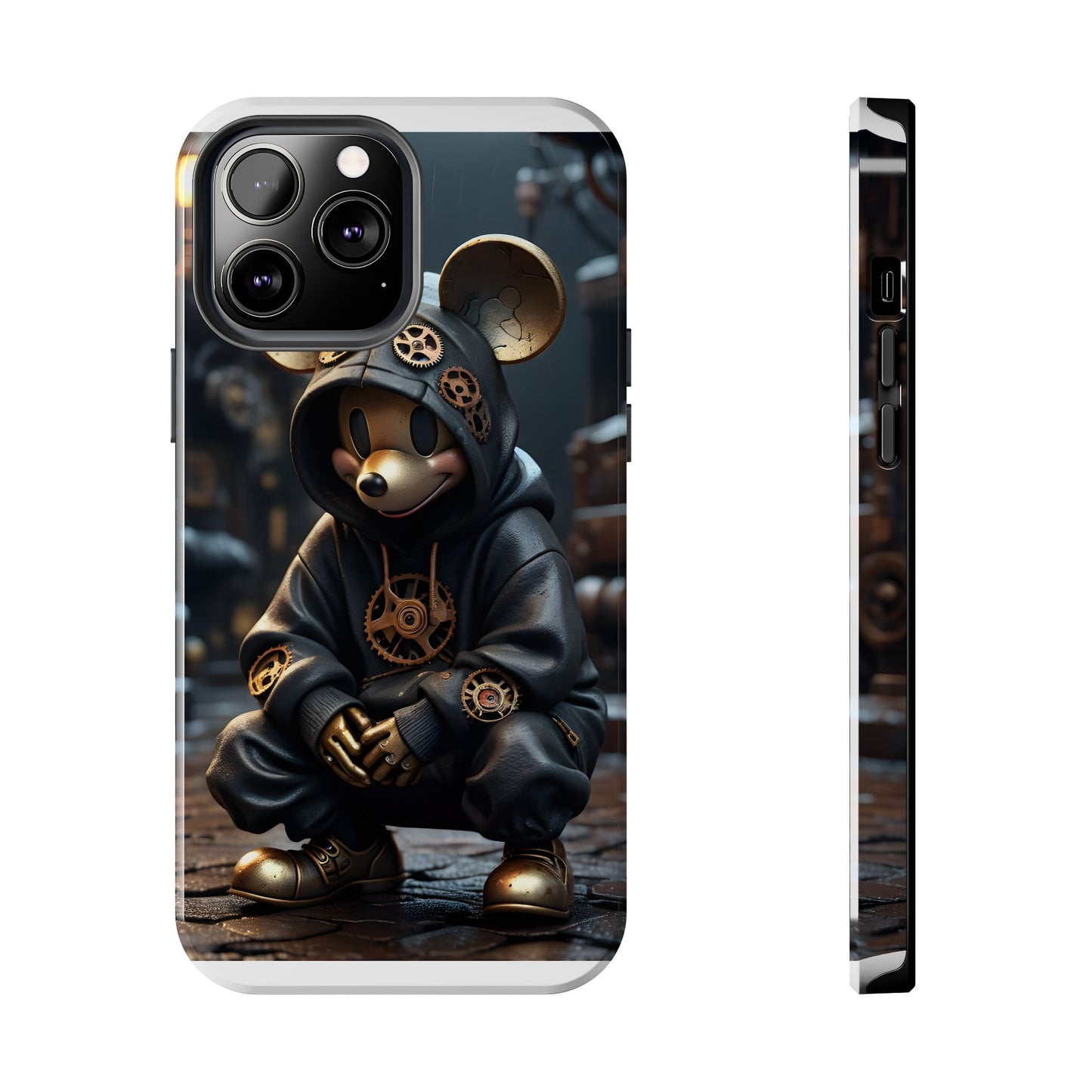 Steampunk Mickey Tough Phone Case - Durable & Stylish Phone Cover