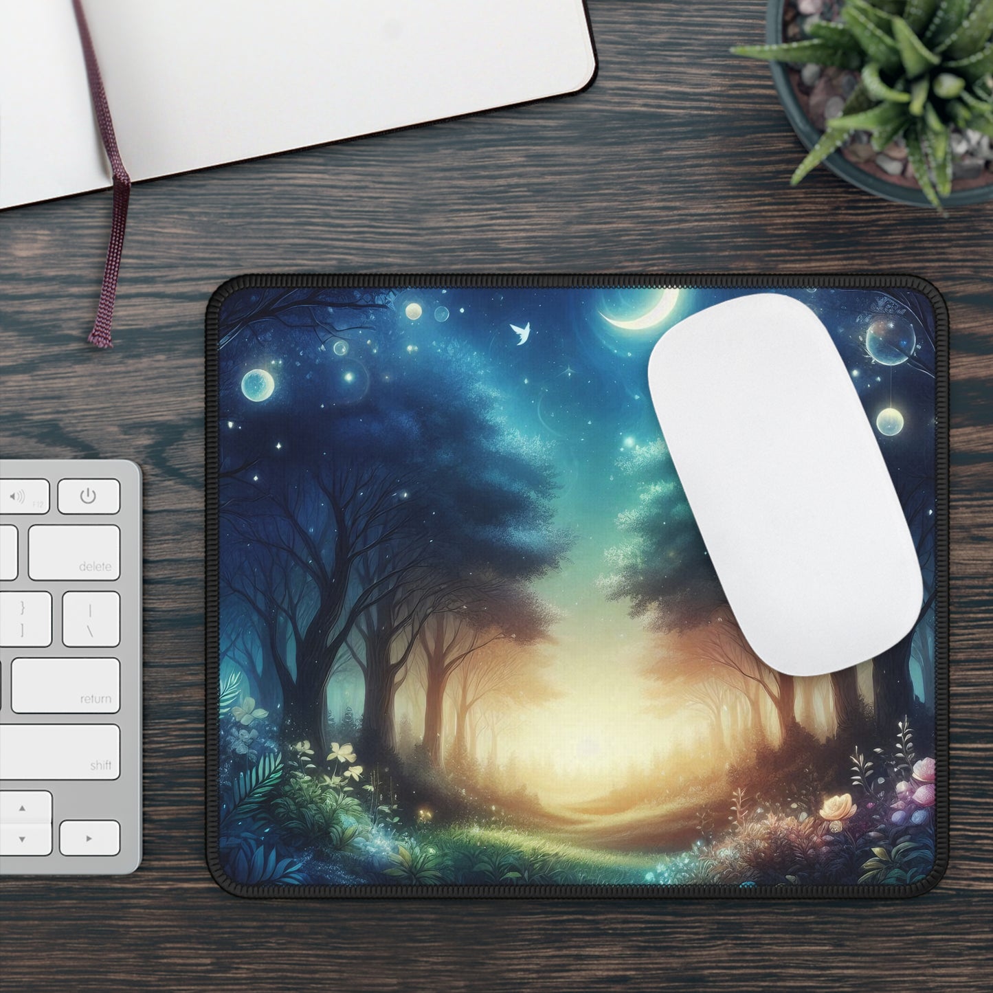 Enchanted Forest Mouse Pad – Step Into Magic With Every Click