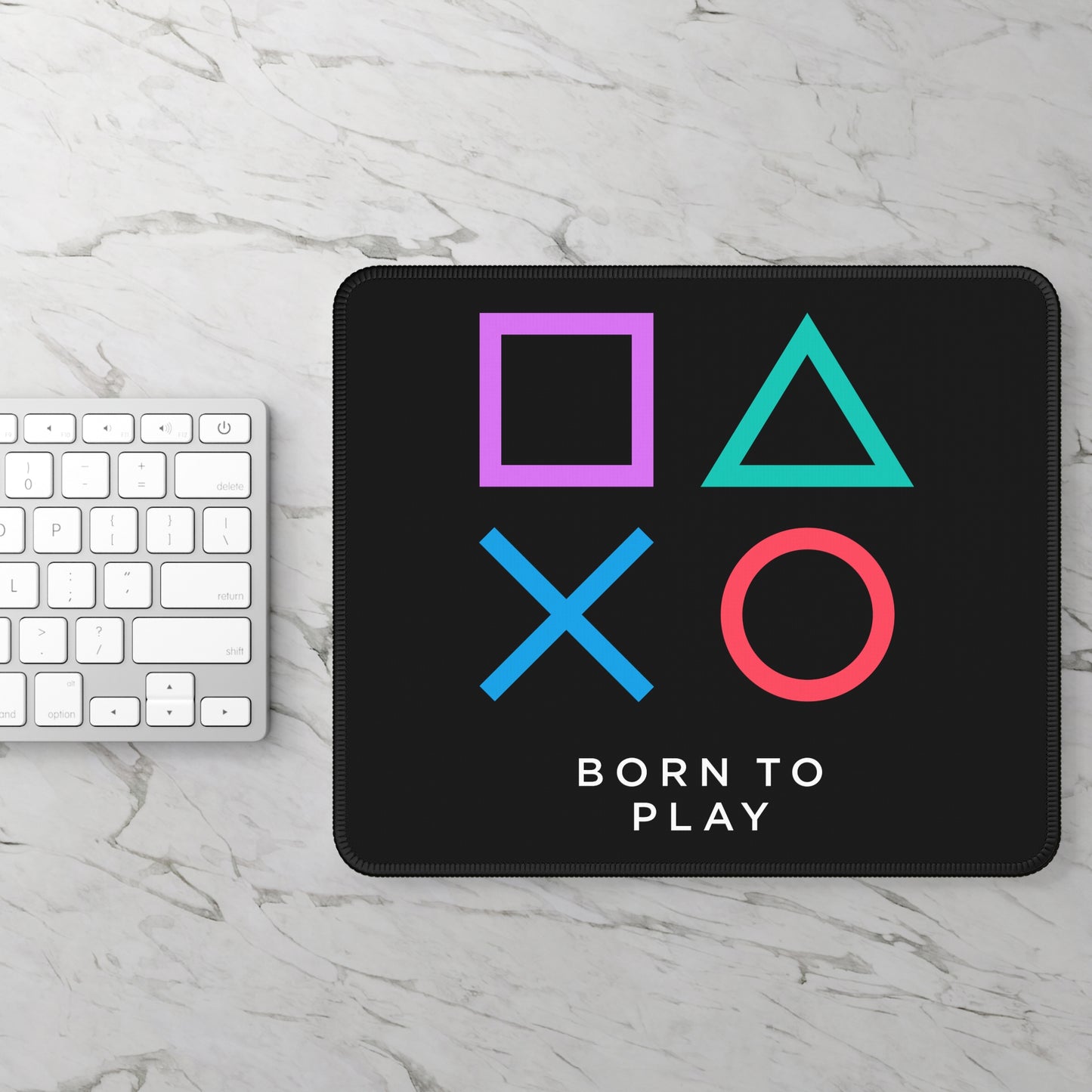 Born to Play Mouse Pad – Game On, All Day Long
