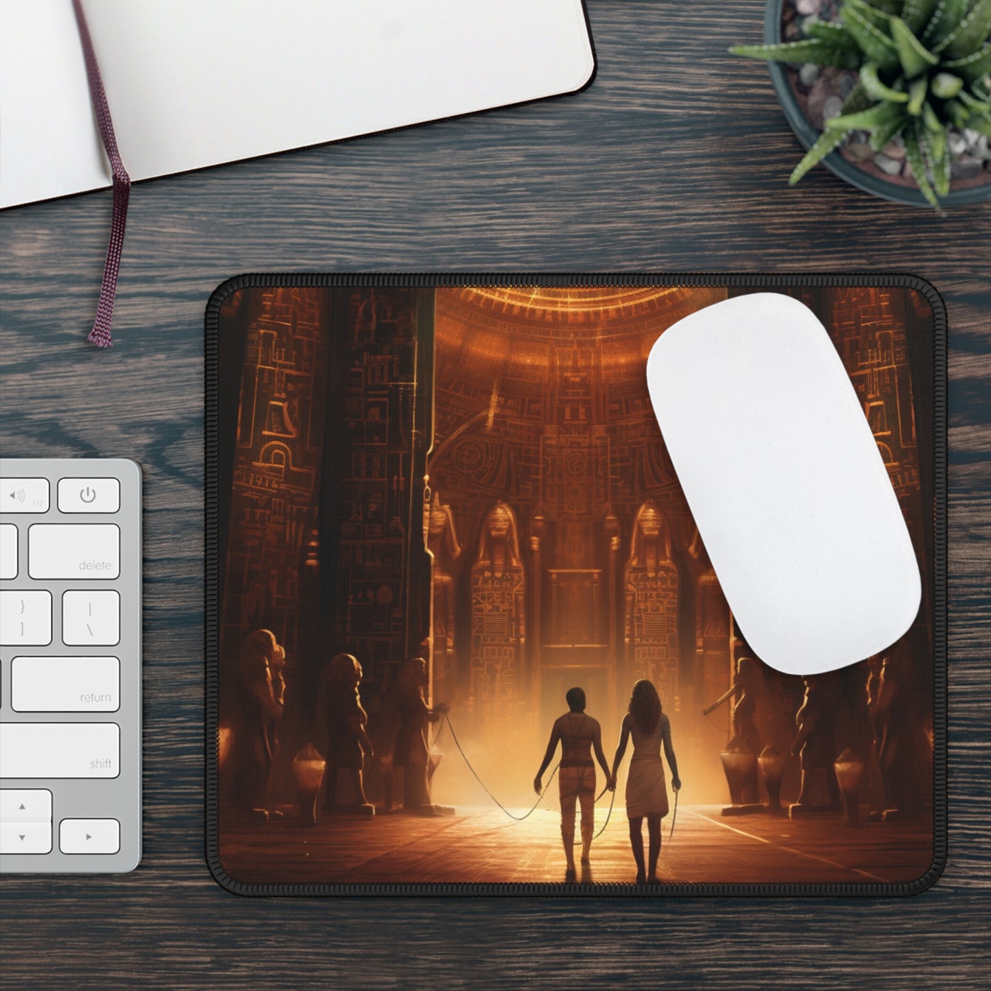 Hall of Secrets Mouse Pad – Enter If You Dare to Discover the Unknown!