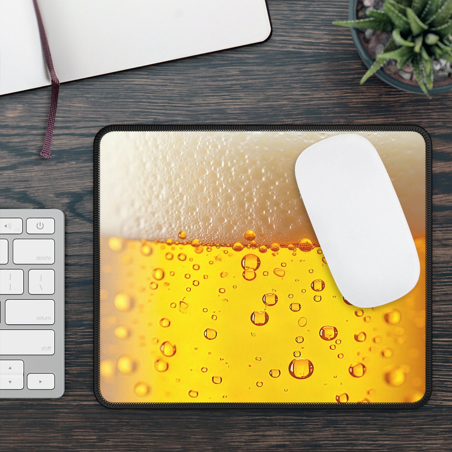 Beer Me Mouse Pad – Cheers to Every Click!