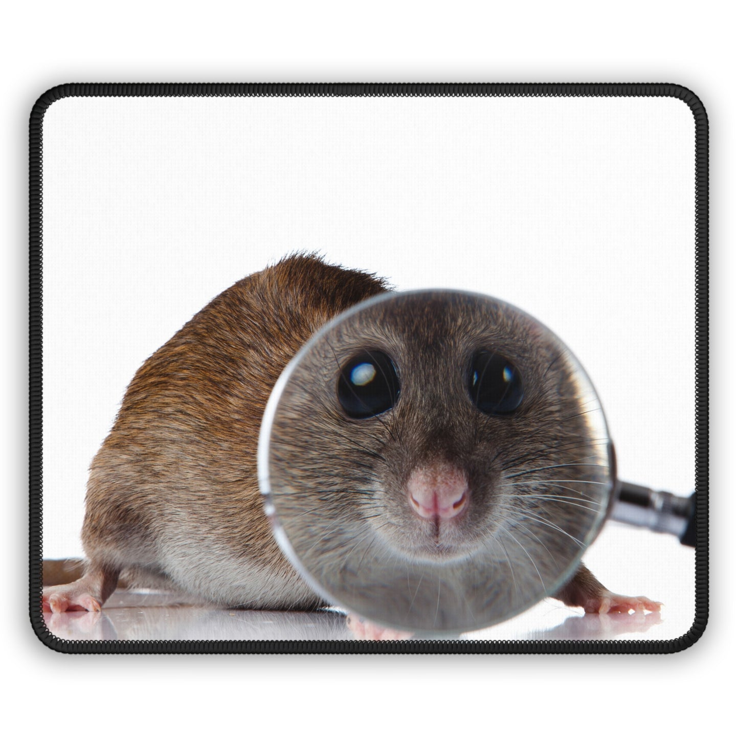 Inspector Whiskers Mouse Pad – Solving Clicks One Clue at a Time