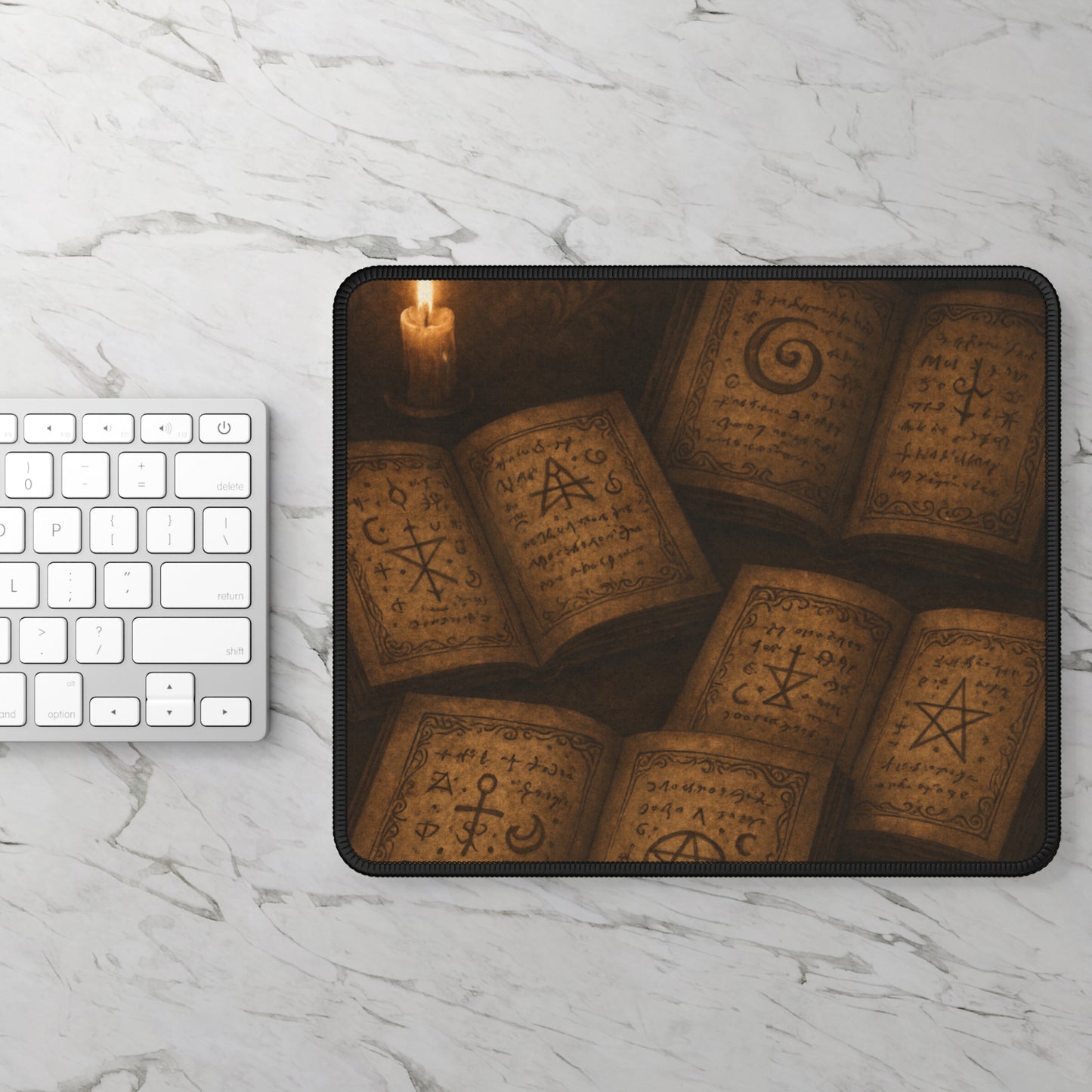 Grimoire of Shadows Mouse Pad – Cast Spells, Conquer Realms, Command Knowledge!