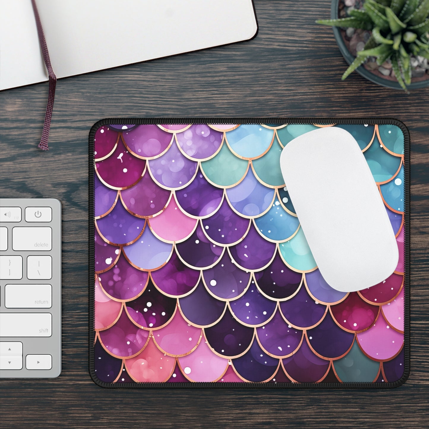 Mermaid Dreams Mouse Pad – Dive Into Magic with Every Click!