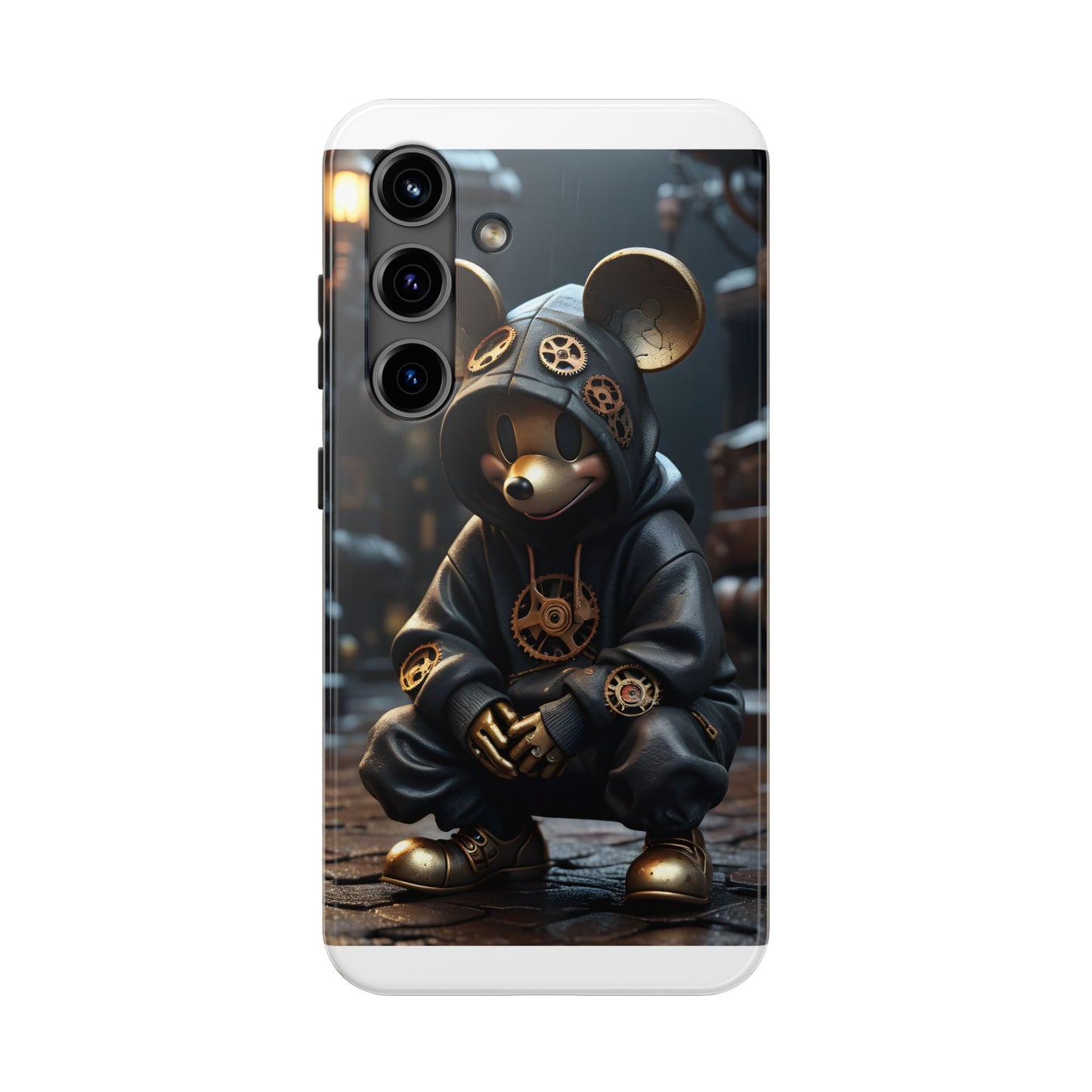 Steampunk Mickey Tough Phone Case - Durable & Stylish Phone Cover