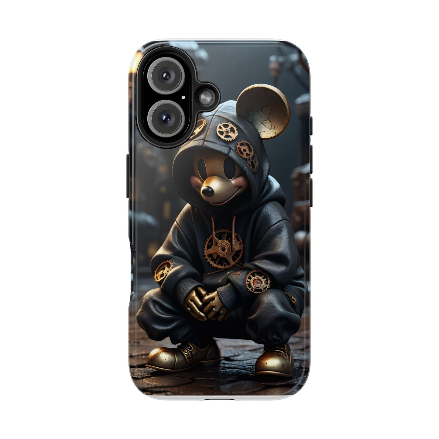 Steampunk Mickey Tough Phone Case - Durable & Stylish Phone Cover