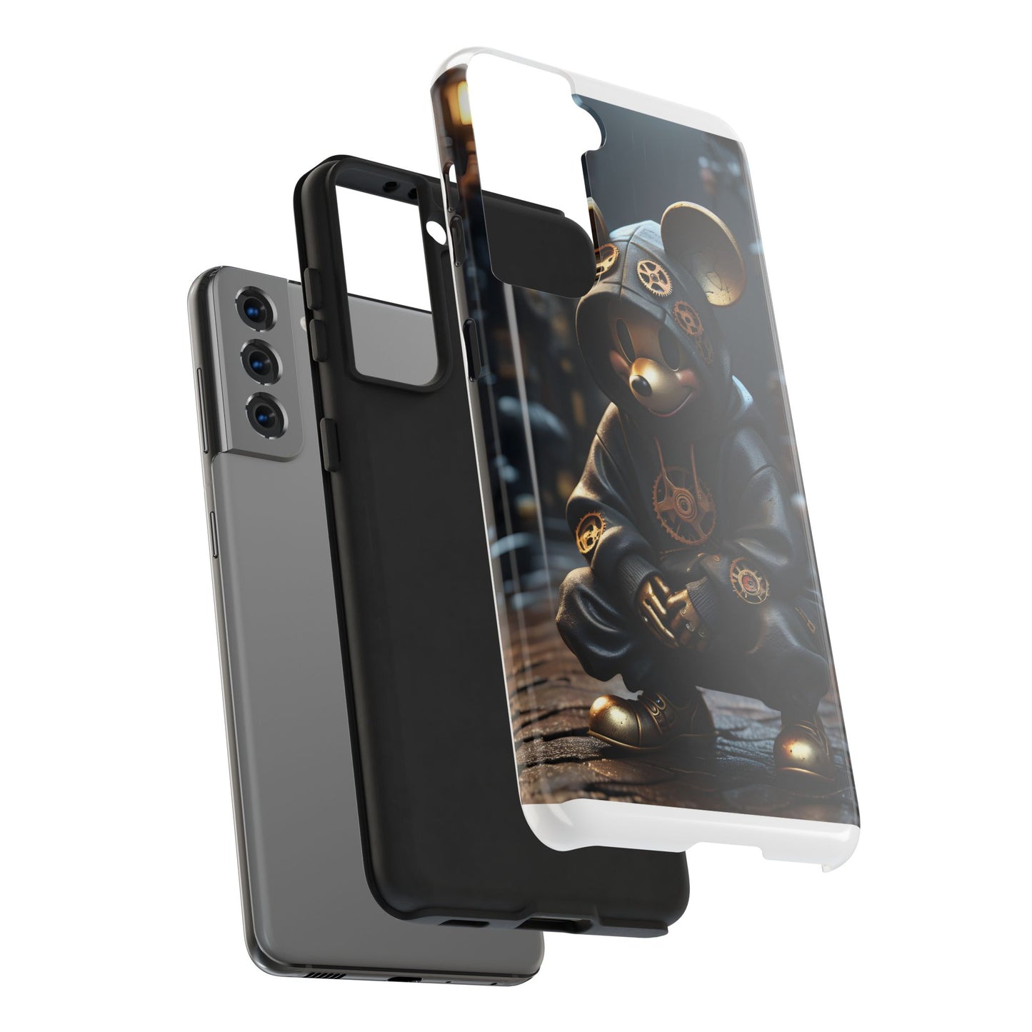 Steampunk Mickey Tough Phone Case - Durable & Stylish Phone Cover