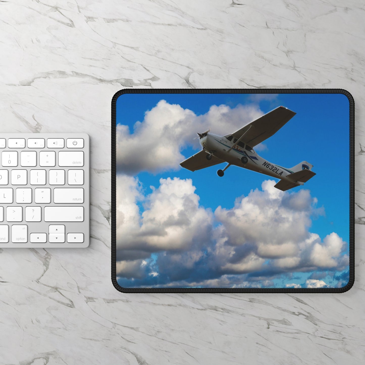Cloud Hopper Mouse Pad – Chase the Sky, Click by Click
