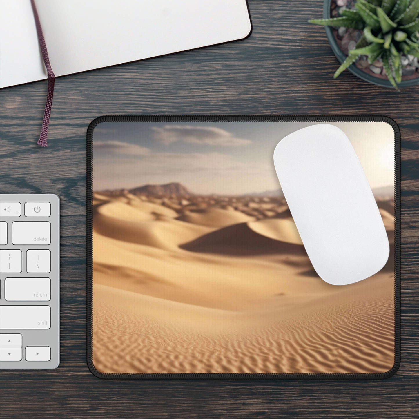 Golden Horizon Mouse Pad – Where Stillness Meets Precision