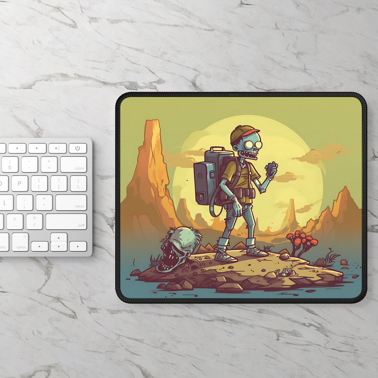 Lost & Decomposing Mouse Pad – Hike Now, Rot Later