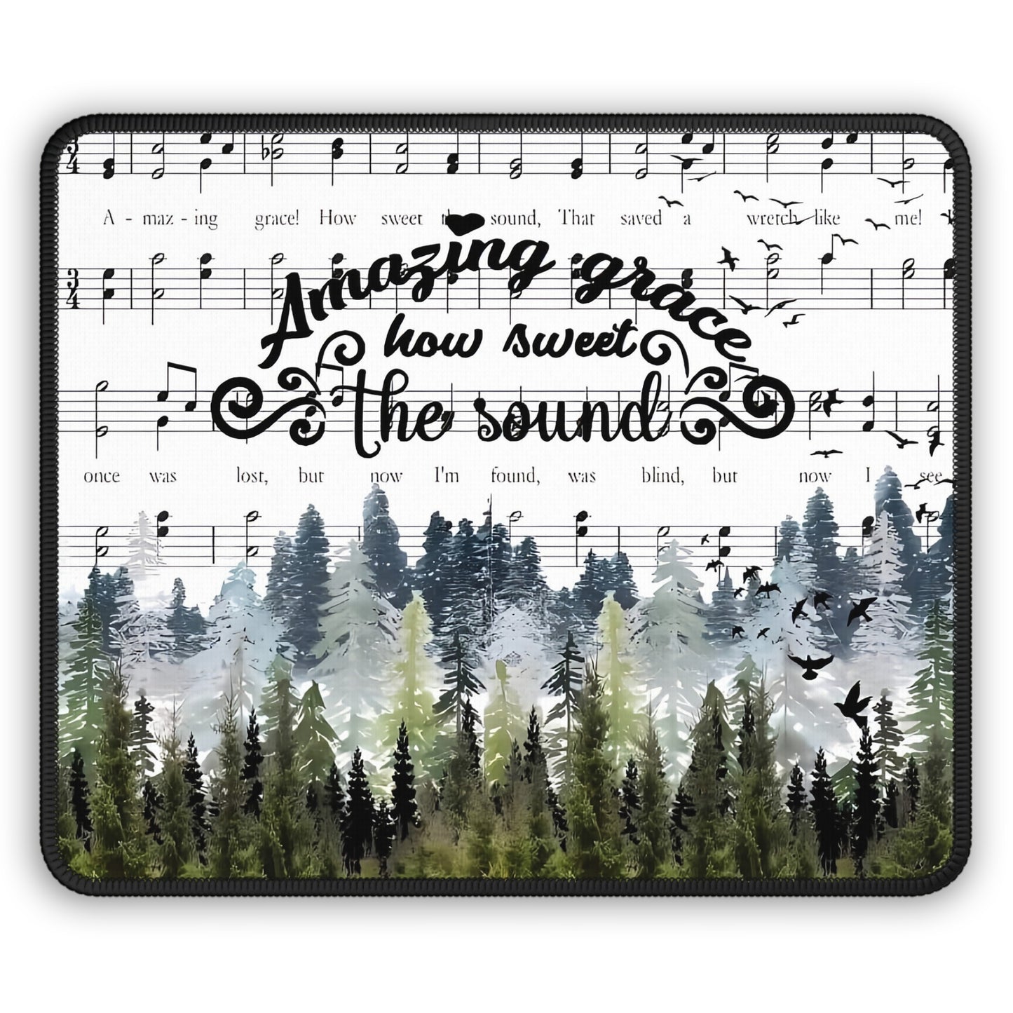 Amazing Grace Mouse Pad – A Sound of Hope for Every Click