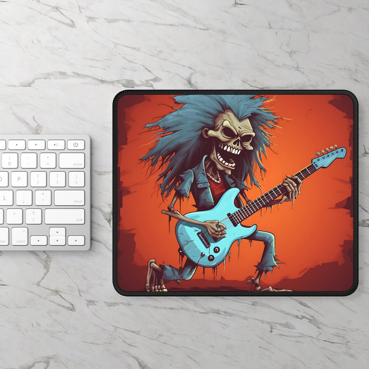 Scream Strings Mouse Pad – Shred Loud, Rot Proud