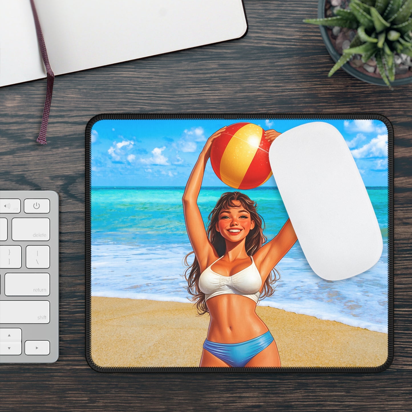 Sunshine Splash Mouse Pad – Summer Vibes in Every Click
