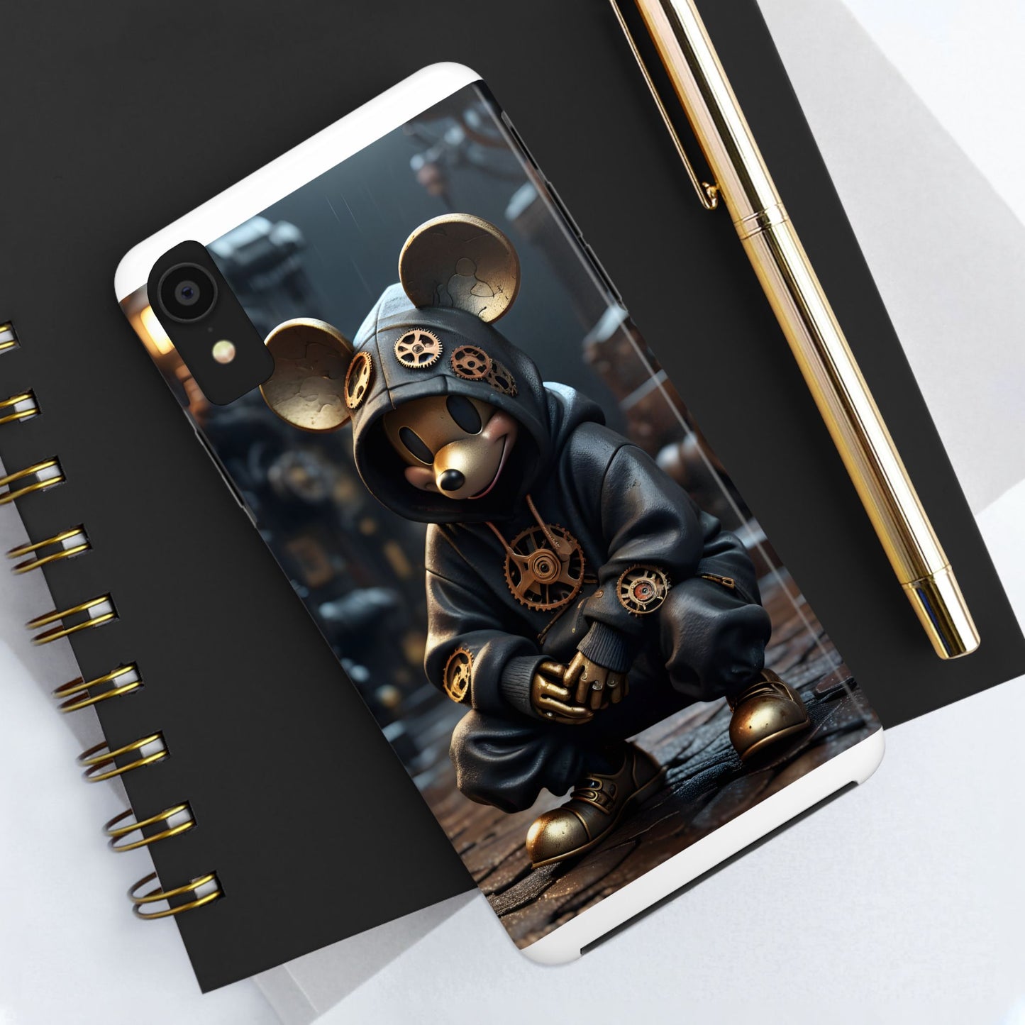 Steampunk Mickey Tough Phone Case - Durable & Stylish Phone Cover