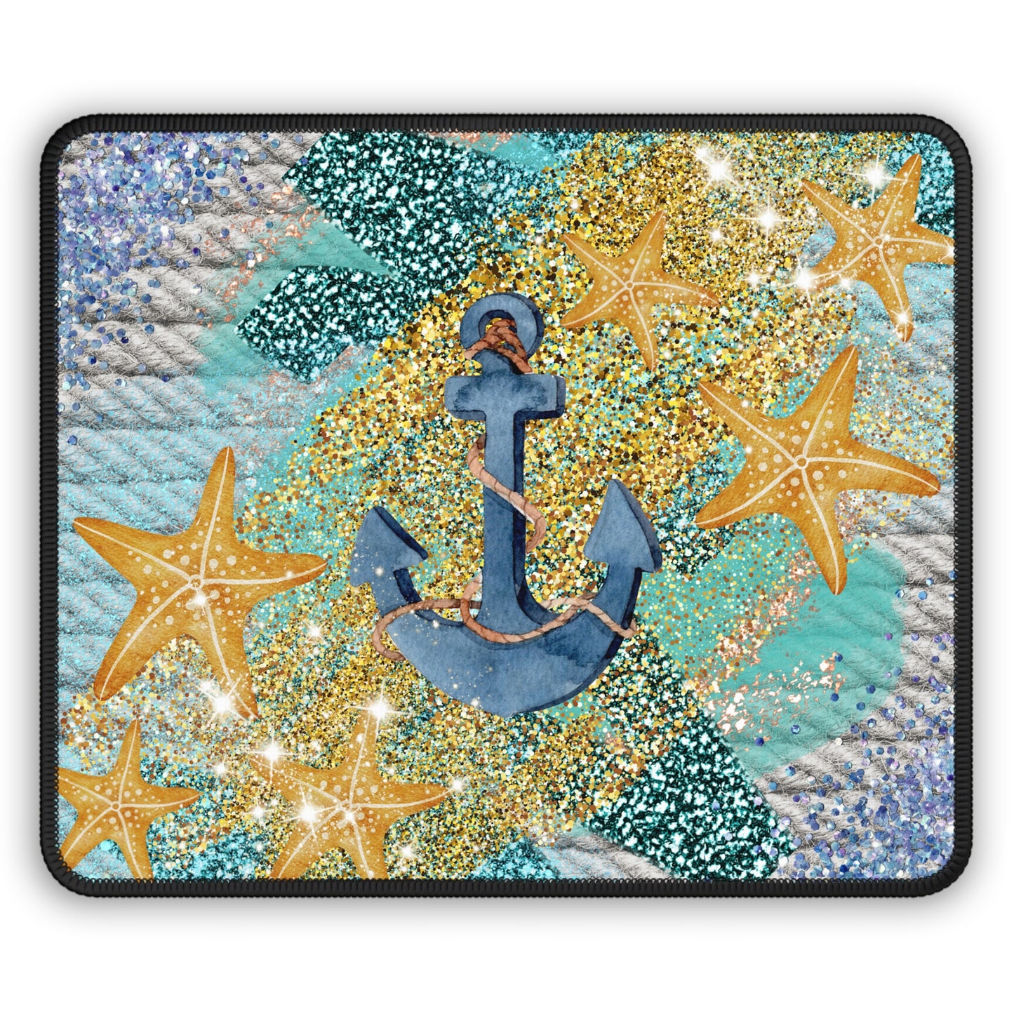 Seas the Sparkle Mouse Pad – Anchored in Glitter, Fueled by Shine