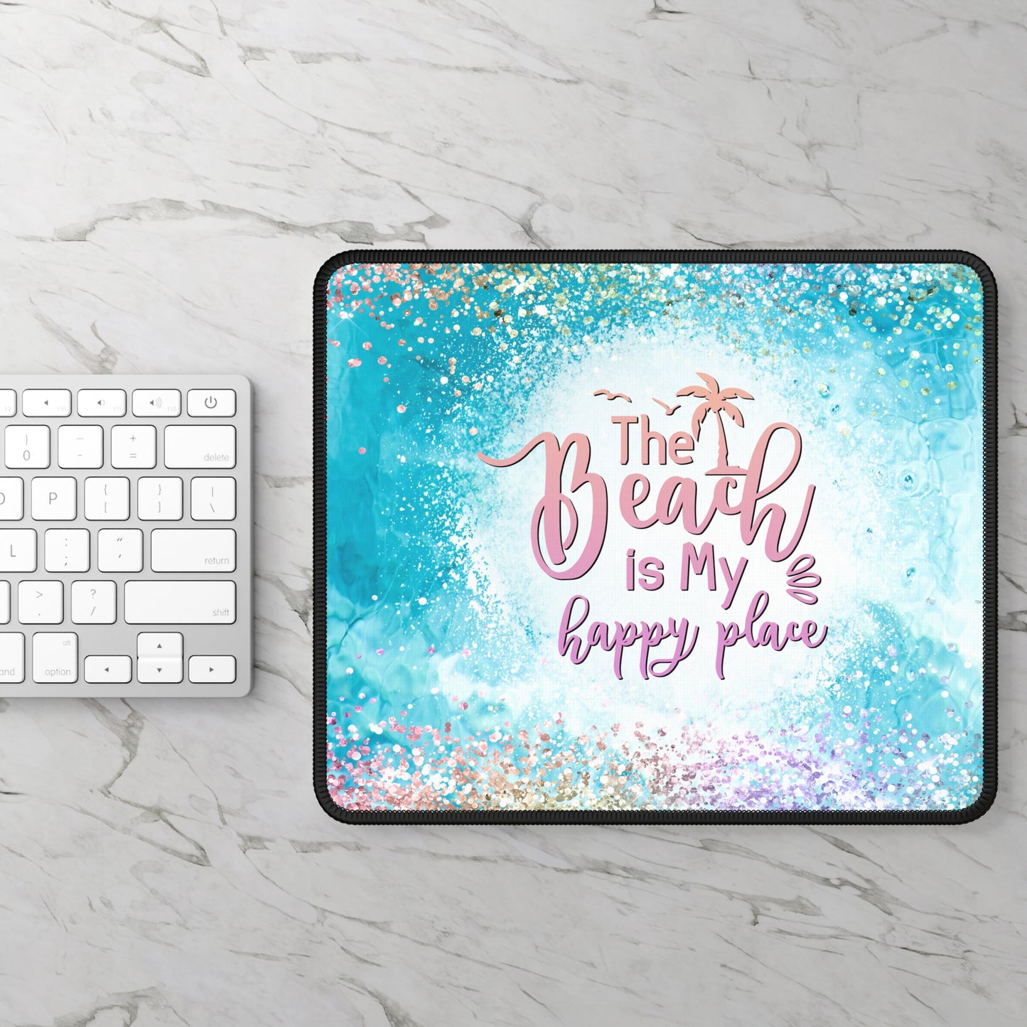Beach Bliss Mouse Pad – Where Every Click Feels Like a Vacation