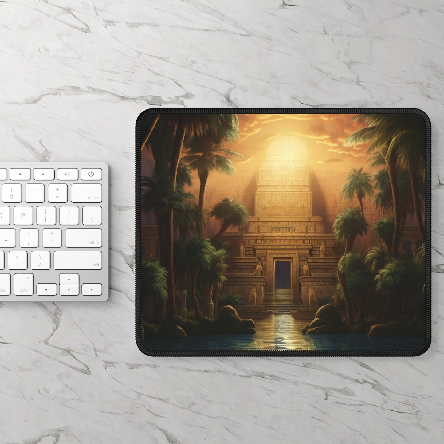 Temple of Shadows Mouse Pad – Dare to Enter the Forgotten Sanctuary!