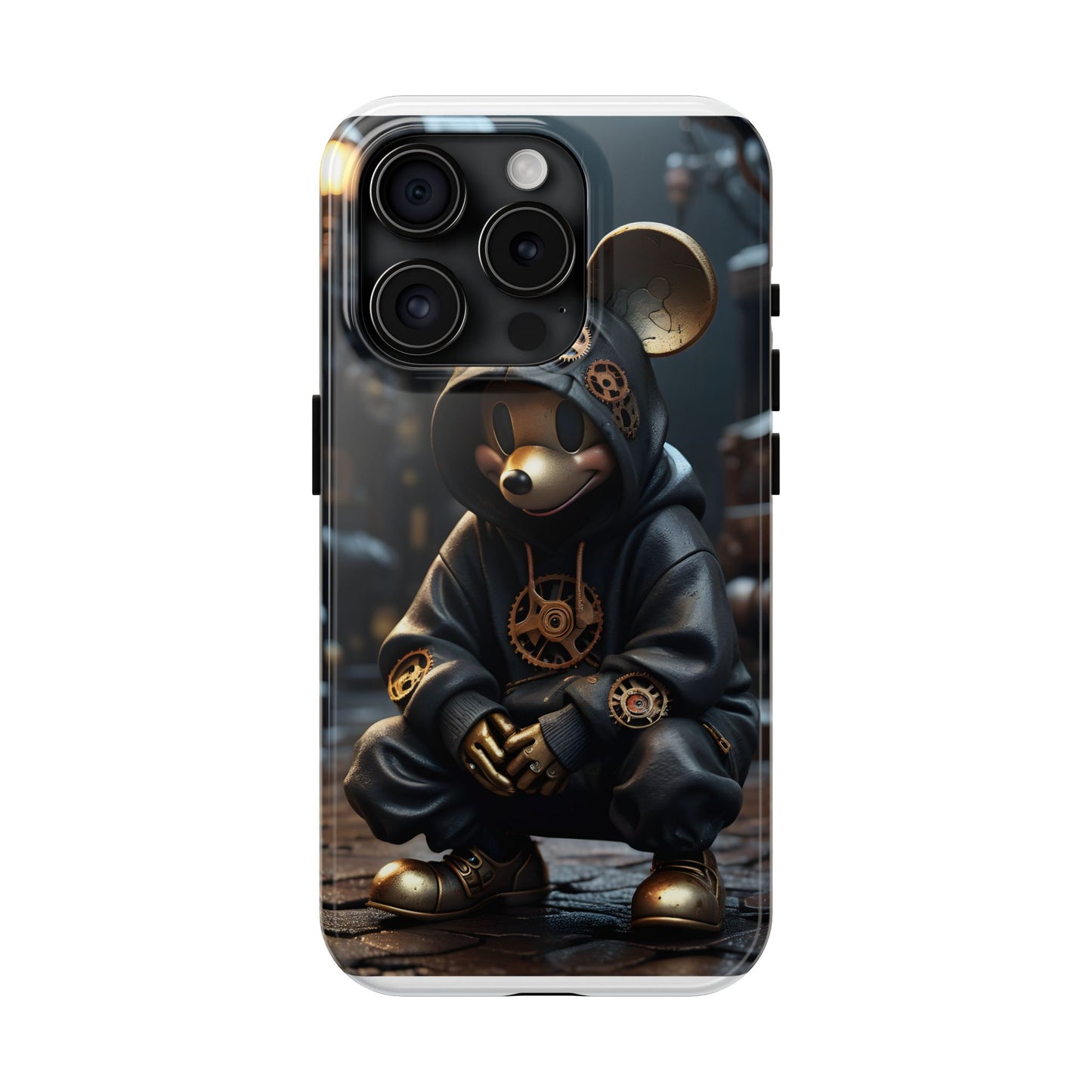 Steampunk Mickey Tough Phone Case - Durable & Stylish Phone Cover