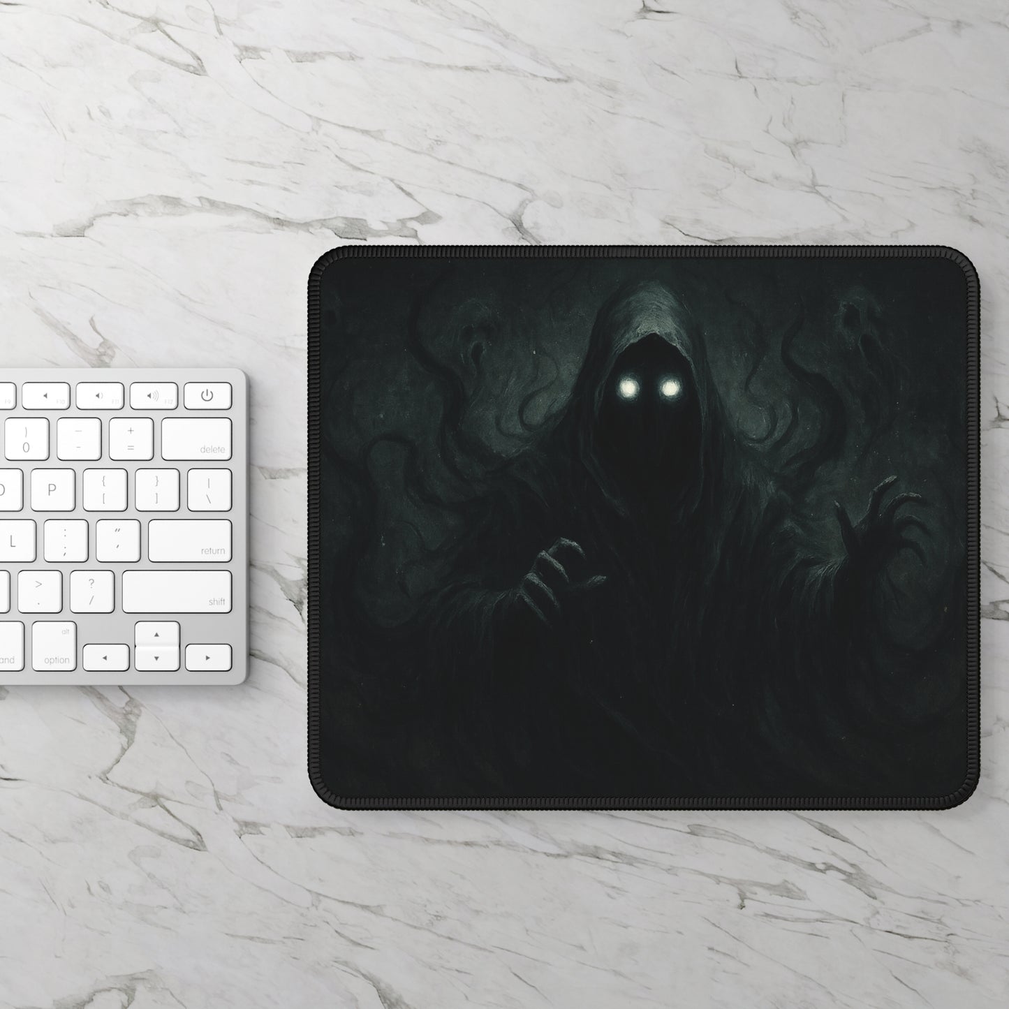 The Soul Stalker Mouse Pad – Lurking in the Shadows of Every Click
