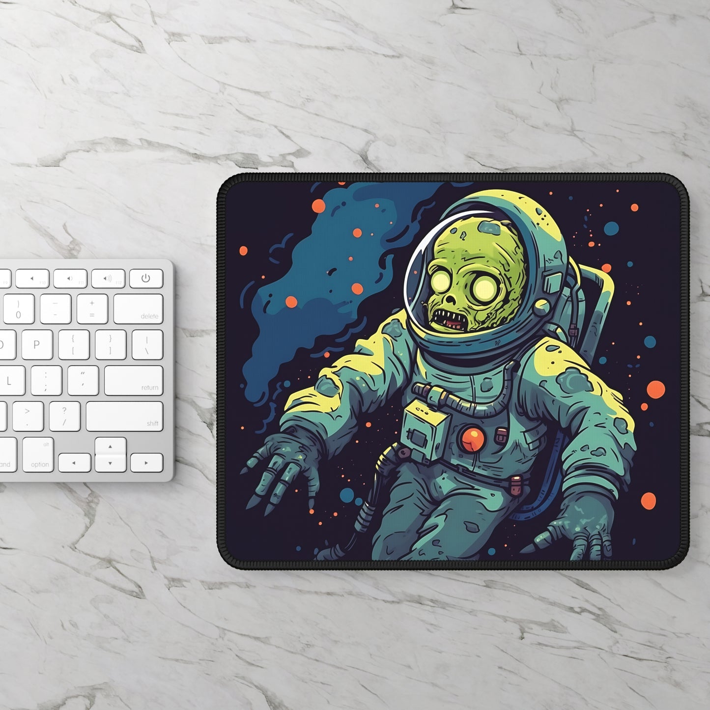 Outbreak Orbit Mouse Pad – When Undead Meets Outer Space