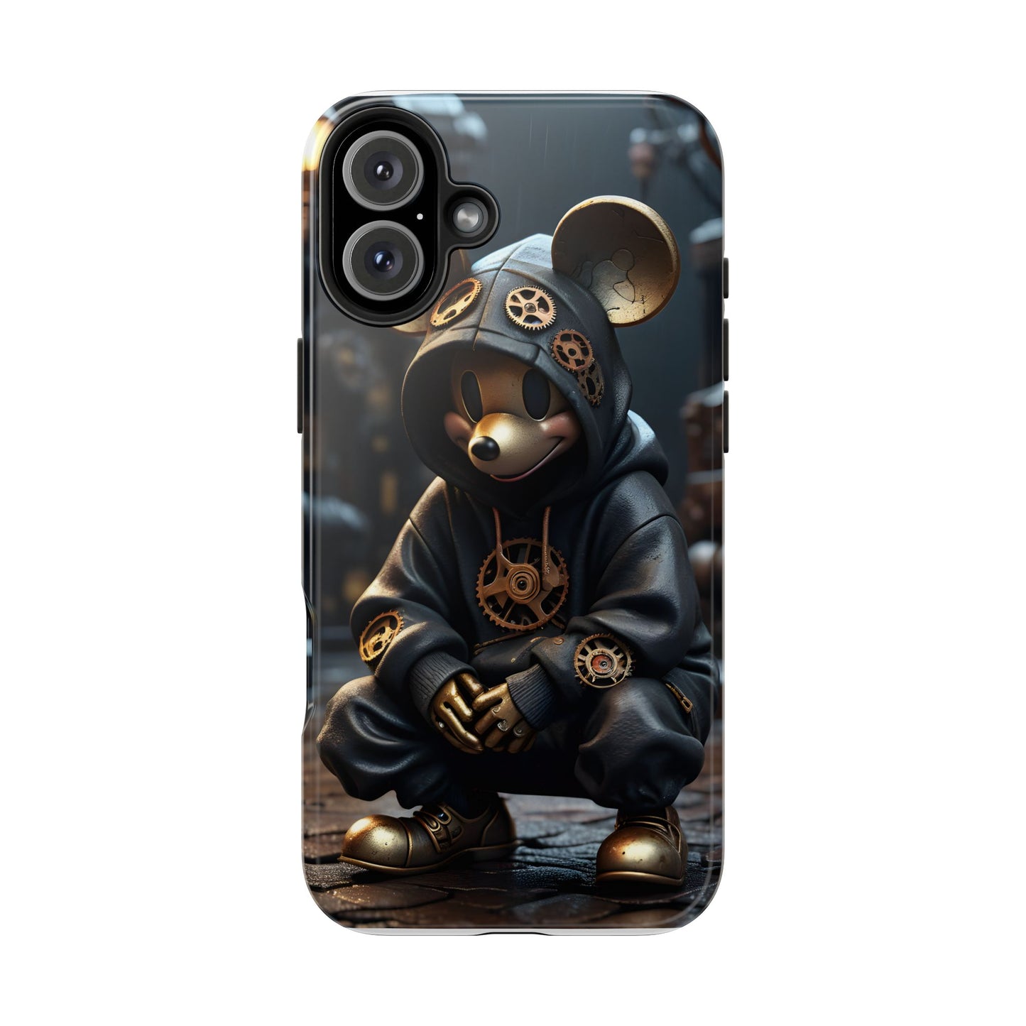 Steampunk Mickey Tough Phone Case - Durable & Stylish Phone Cover