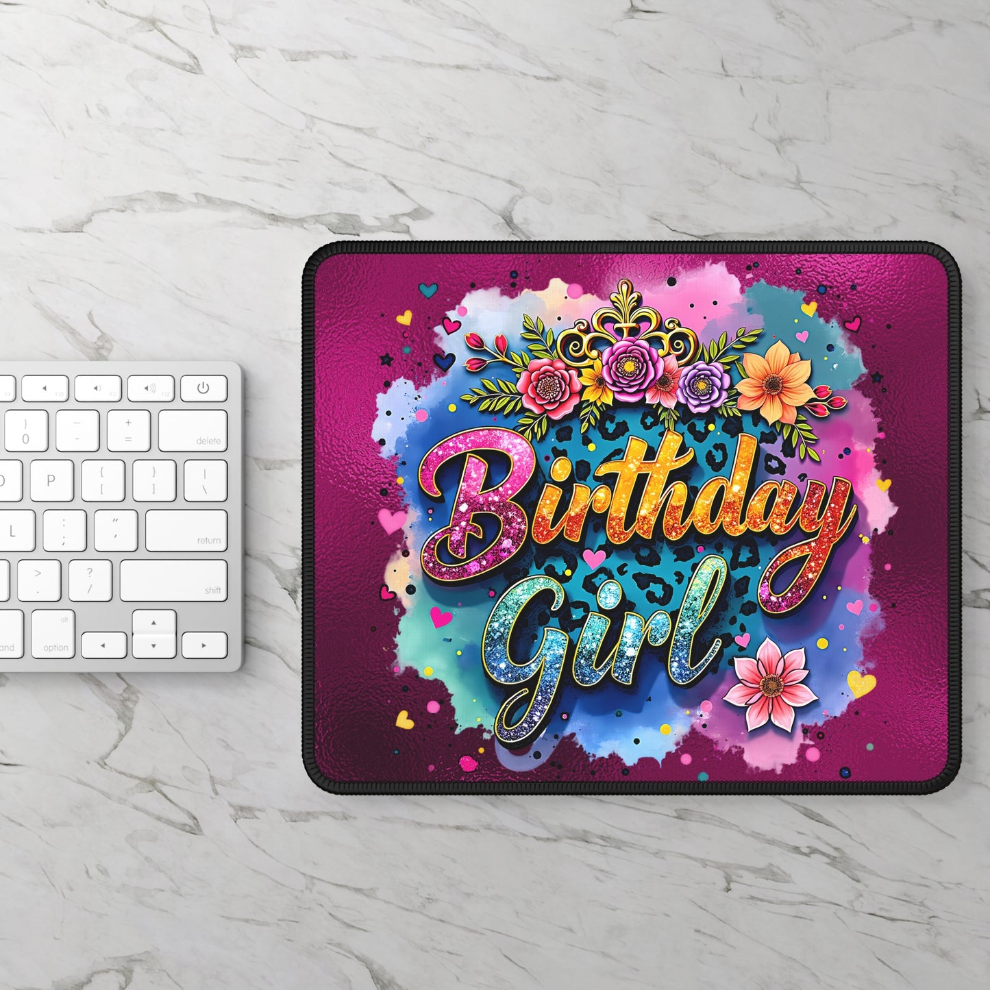 Birthday Girl Mouse Pad – Celebrate You Every Day!