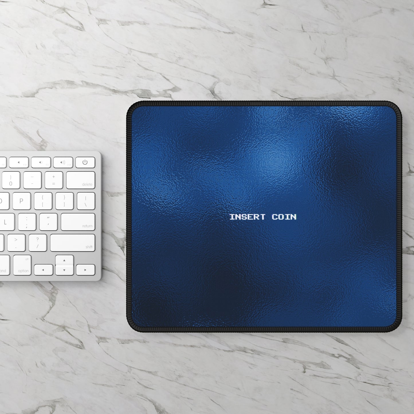 Insert Coin Mouse Pad – Level Up Your Desk, One Click at a Time!