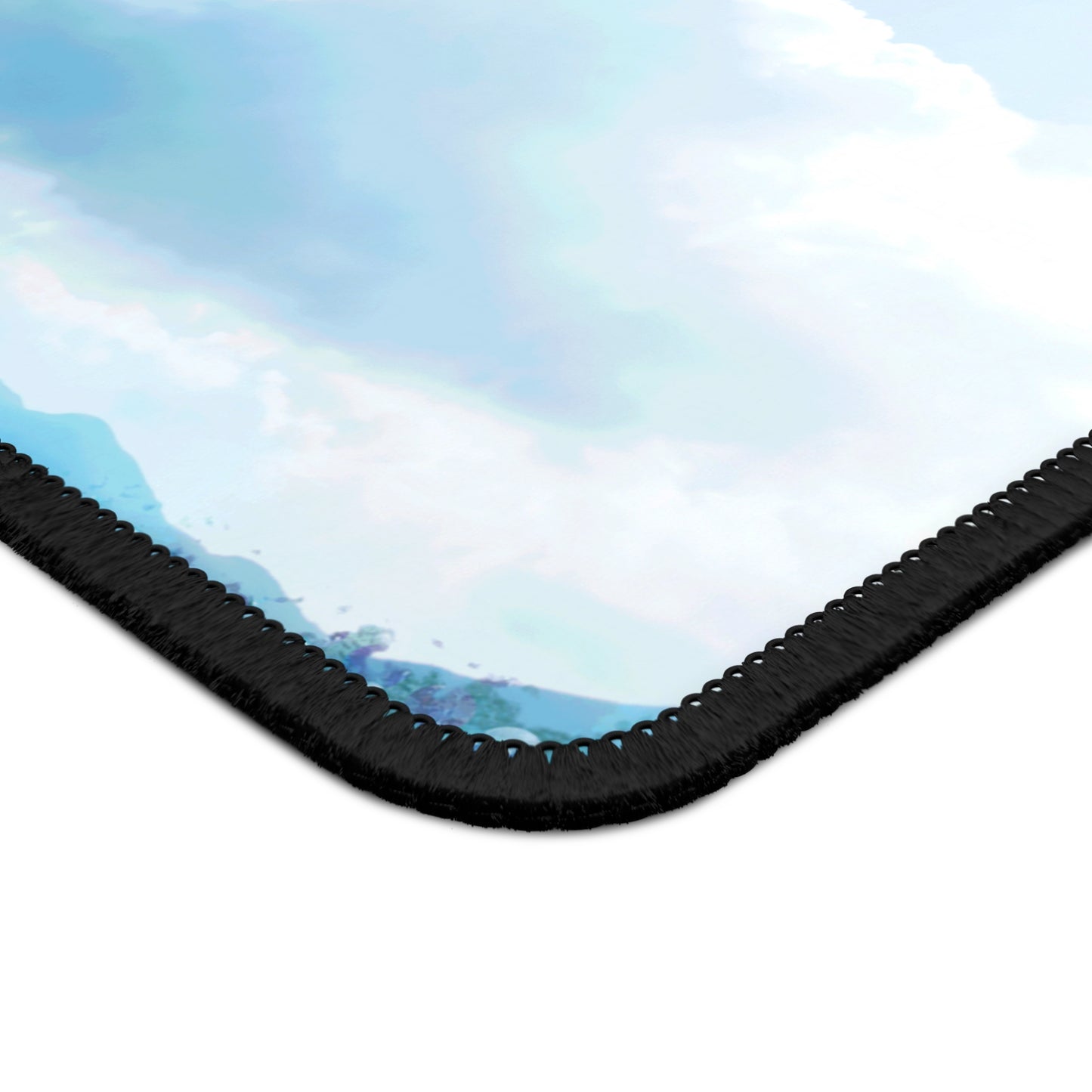 Heaven’s Light Cross Mouse Pad – Let Your Faith Rise with Every Click
