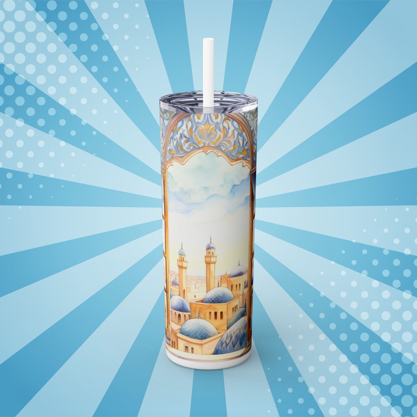 Skybound Citadel Tumbler – Tower Over the Ordinary