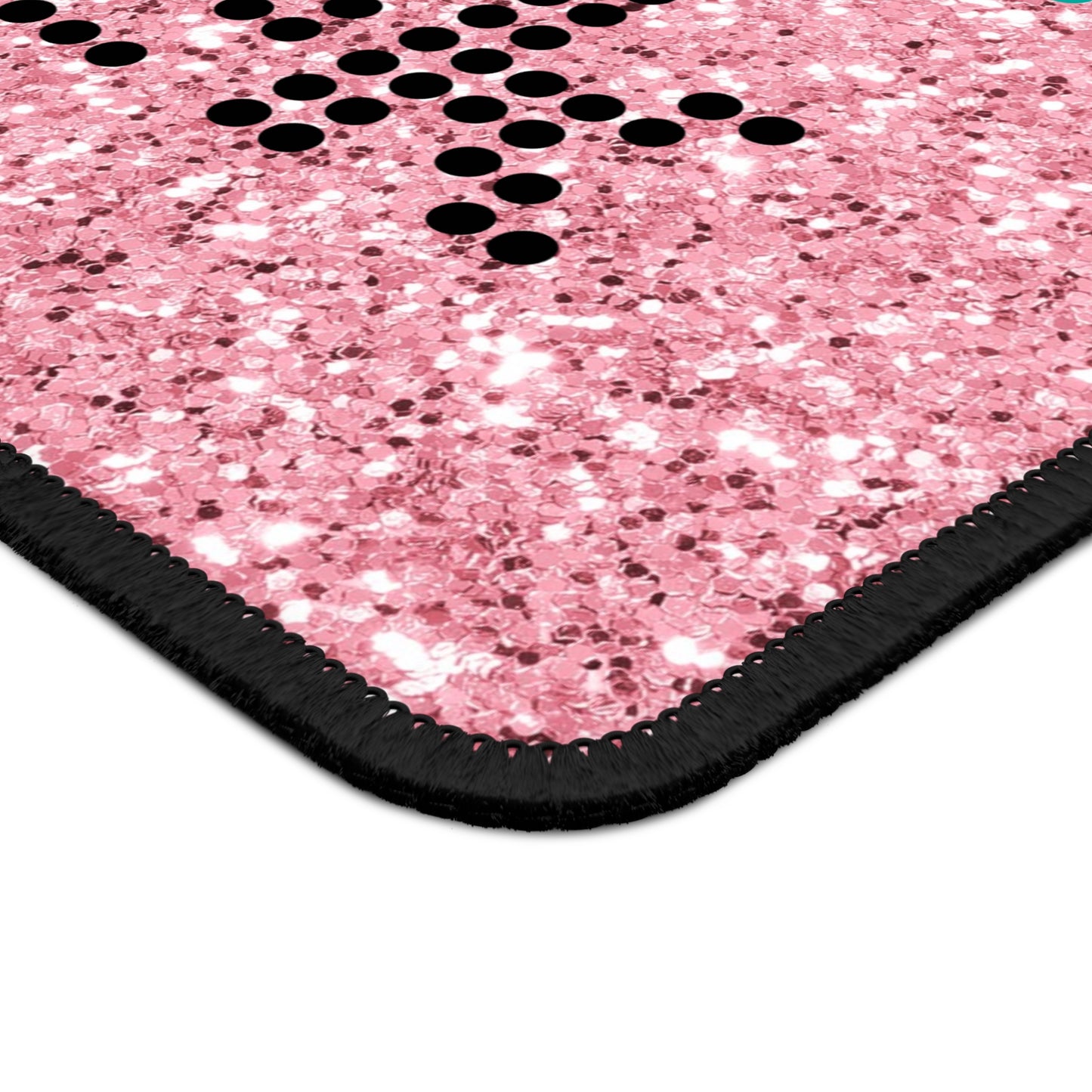 Glitter Geek Mouse Pad – Where Sparkle Meets Smart