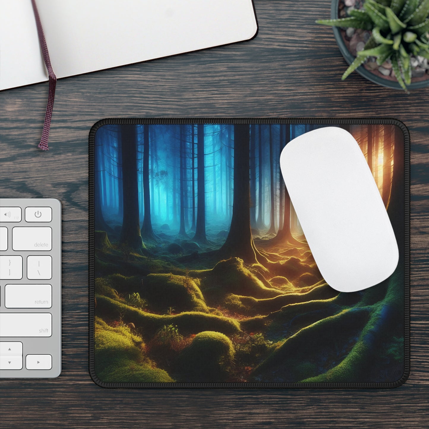Enchanted Forest Mouse Pad – Step Into Magic With Every Click
