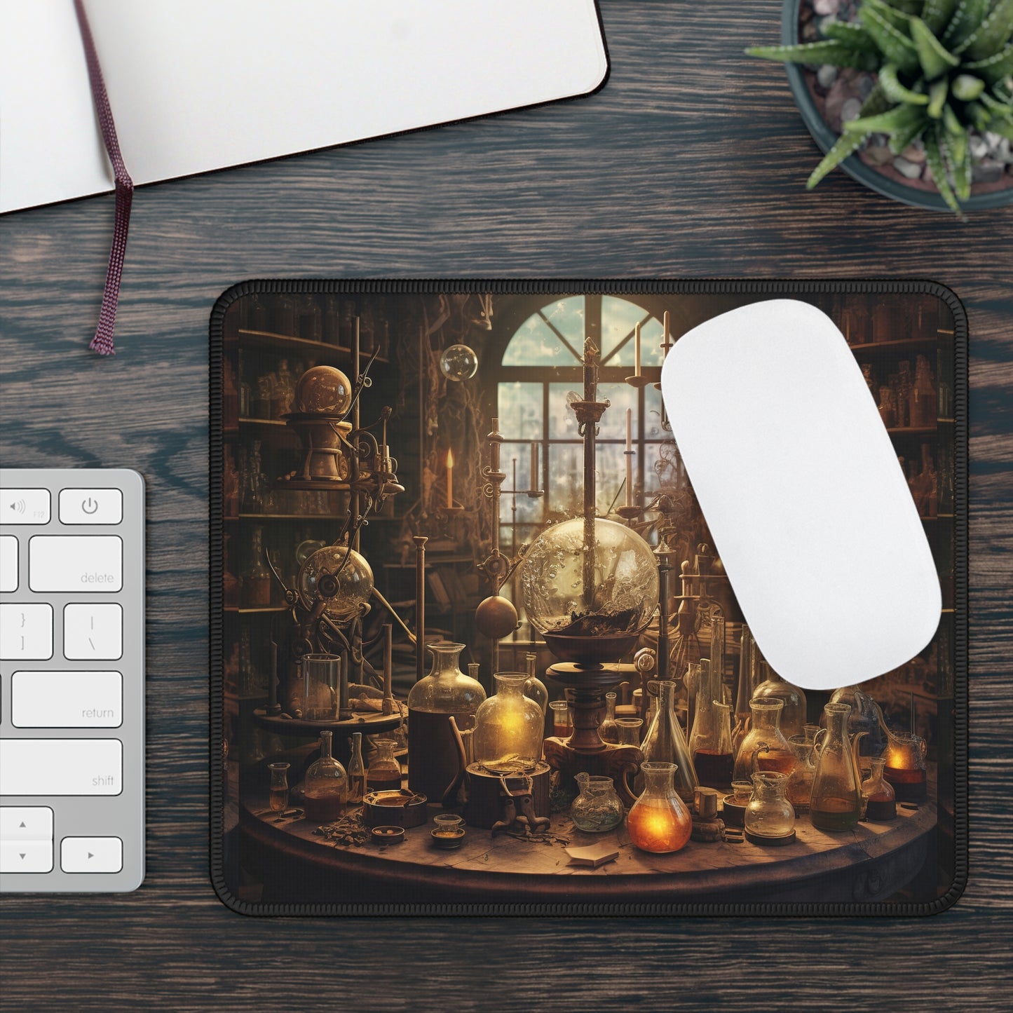 Potion Master's Lab Mouse Pad – Where Every Click Is a Catalyst
