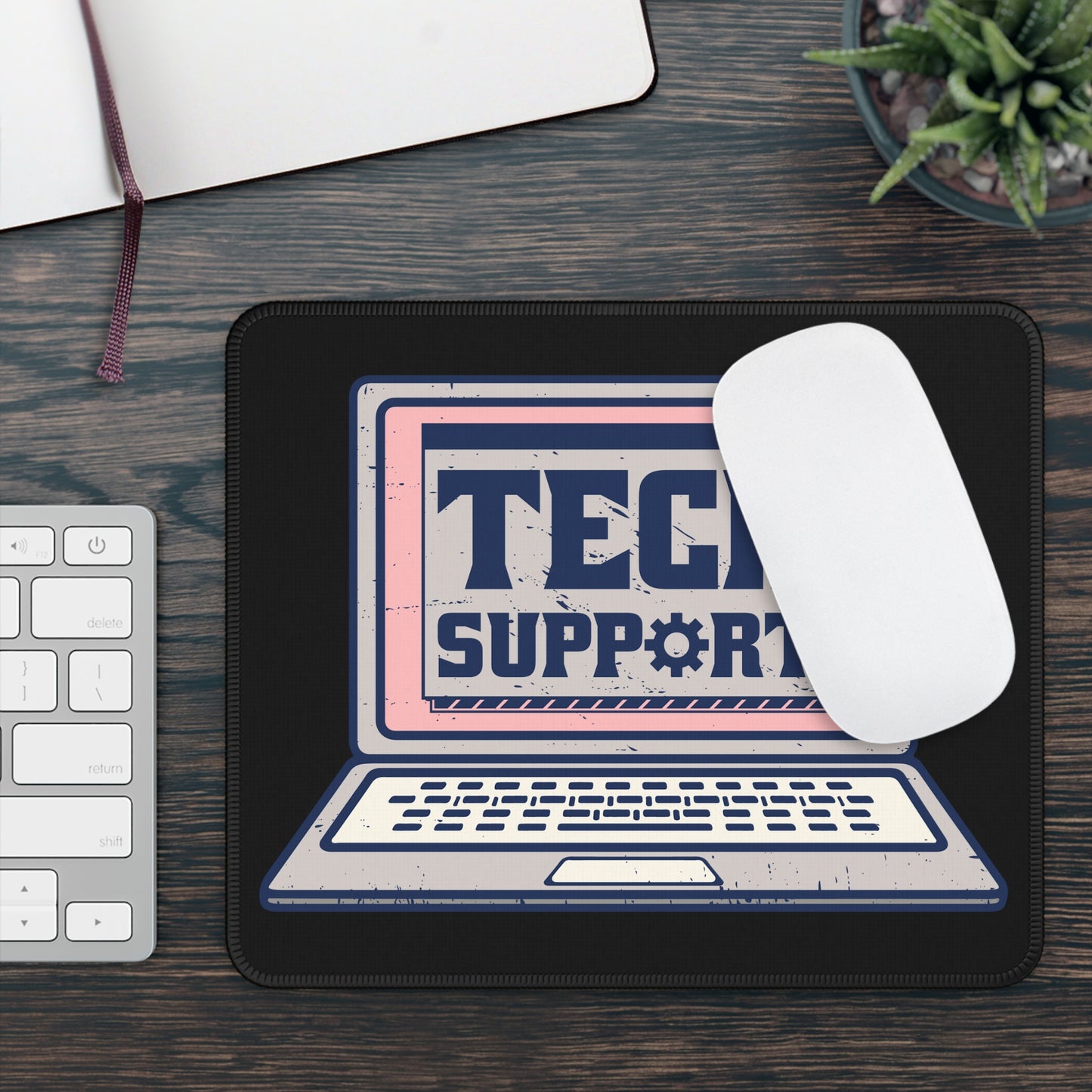 Tech Support Mouse Pad – Your Desk’s Default Hero