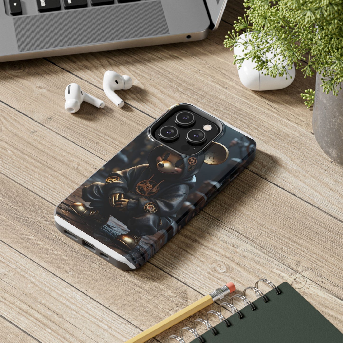 Steampunk Mickey Tough Phone Case - Durable & Stylish Phone Cover